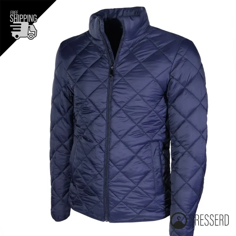 Giubbotto Uomo 100 Grammi Dresserd Giubbotti Piumini Primaverili Semi Slim Fit