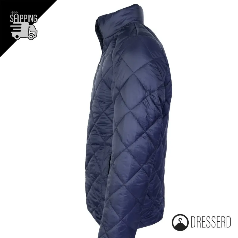 Giubbotto Uomo 100 Grammi Dresserd Giubbotti Piumini Primaverili Semi Slim Fit