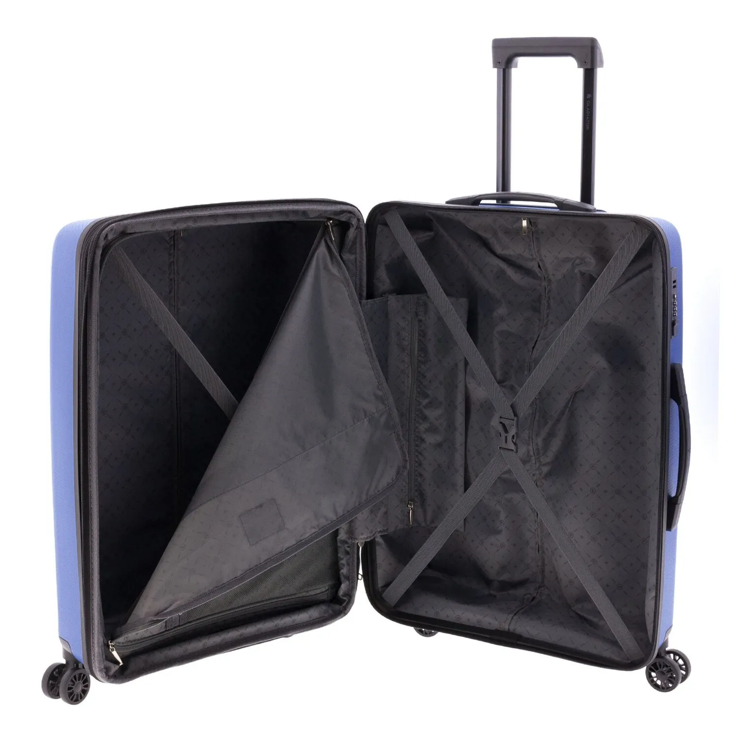 Gladiator 1700 4 ruote Carrello 68 cm con piega di espansione