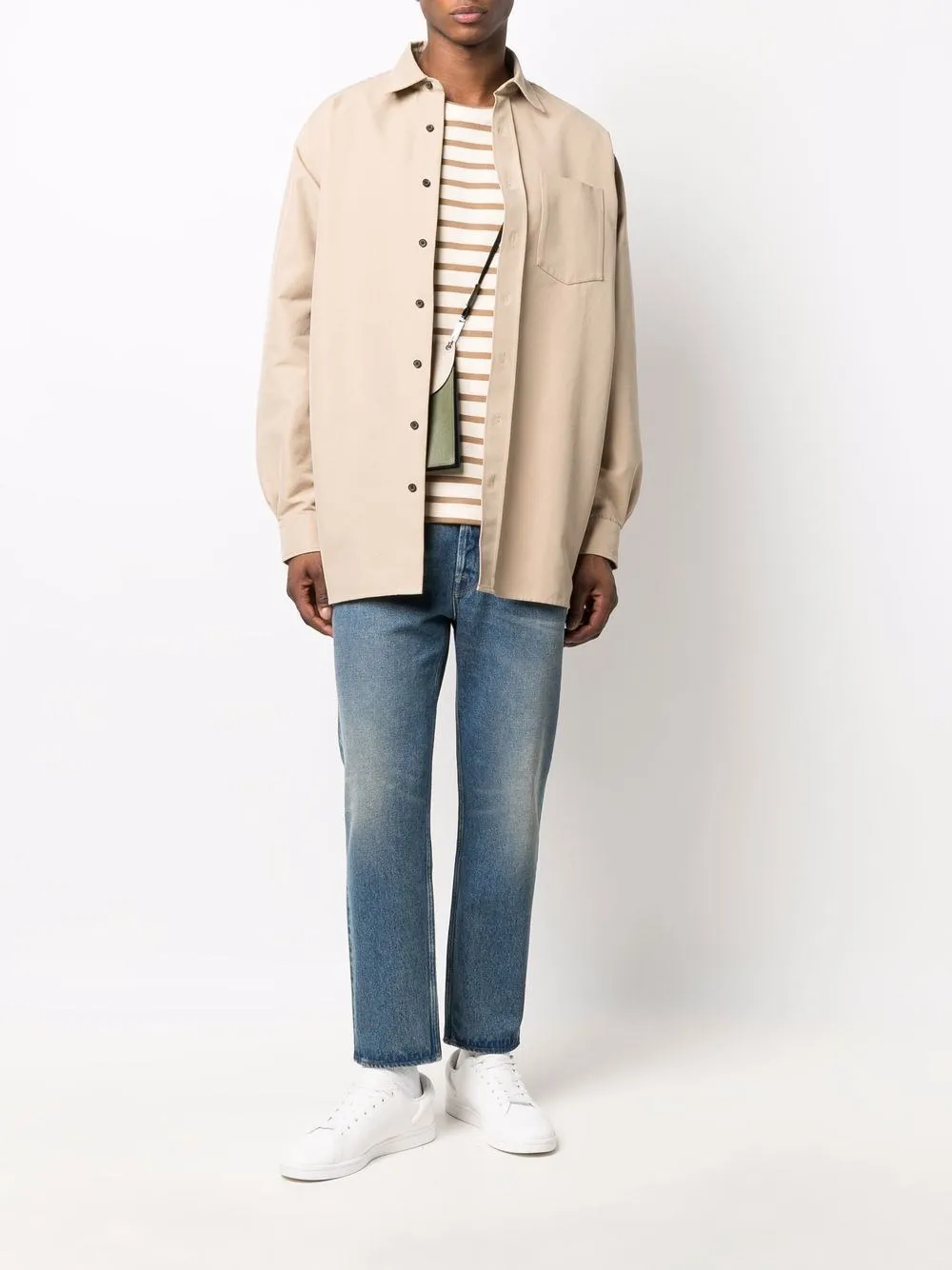 Golden Goose-Jeans dritti a vita bassa