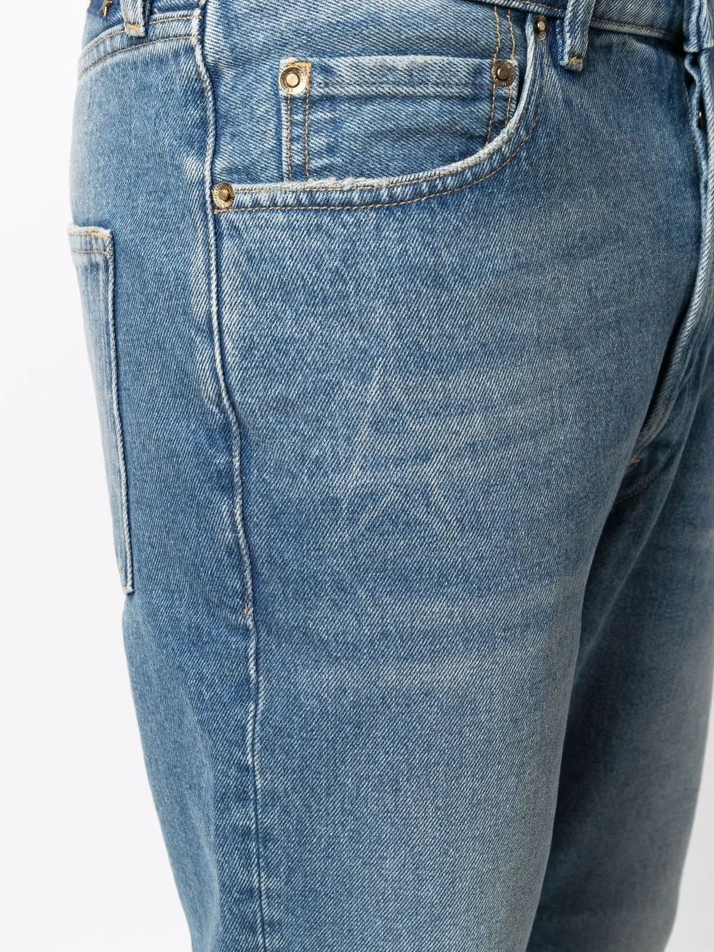 Golden Goose-Jeans dritti a vita bassa