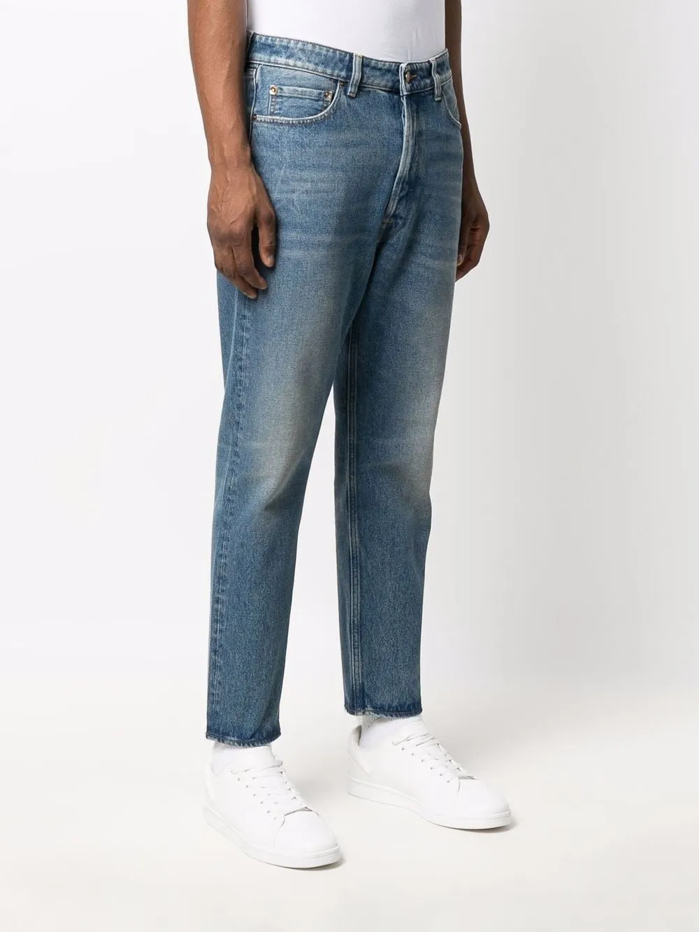 Golden Goose-Jeans dritti a vita bassa