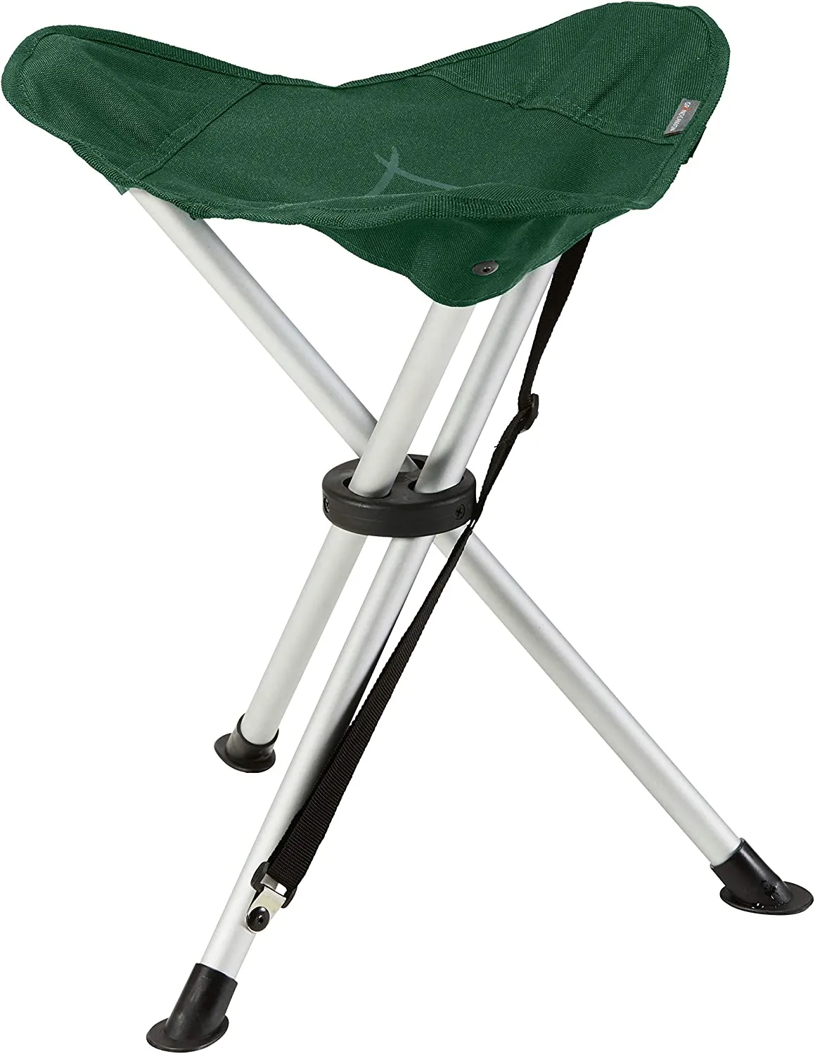 Grand Canyon SUPAI - Sedia da Campeggio, Sgabello treppiede Pieghevole - Fino a 100 kg - Alluminio - Eden (Verde)