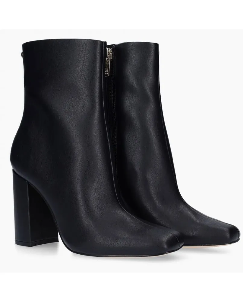 GUESS FL8BKELEA10 tronchetto punta scarpe tacco pelle elegante
