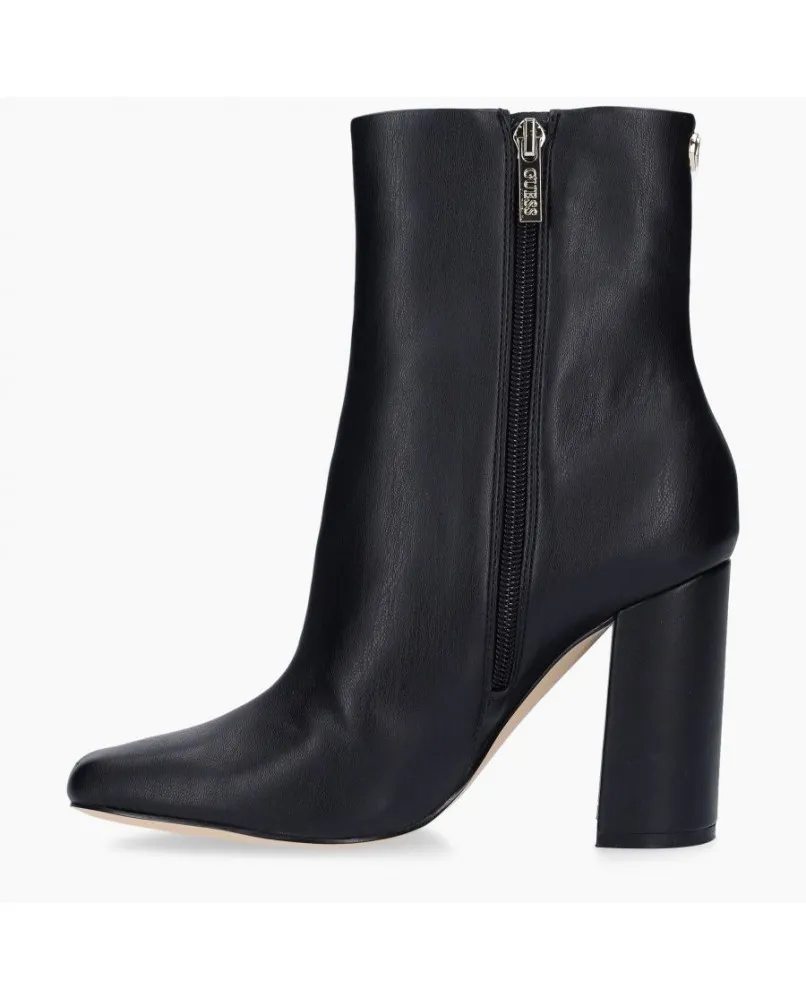 GUESS FL8BKELEA10 tronchetto punta scarpe tacco pelle elegante