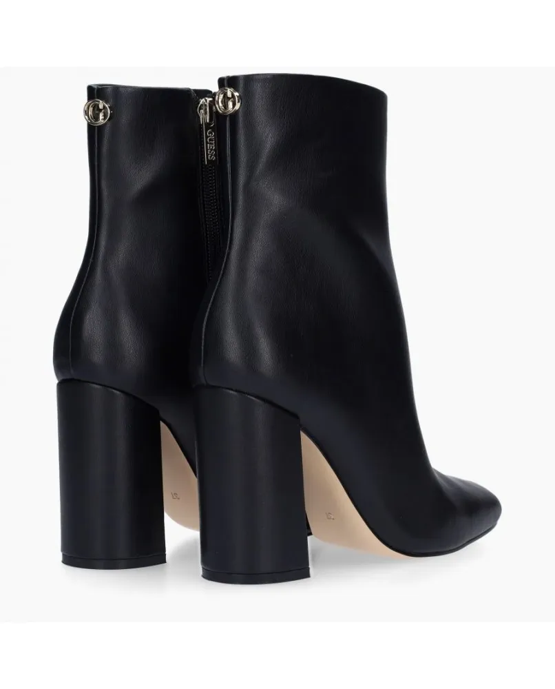 GUESS FL8BKELEA10 tronchetto punta scarpe tacco pelle elegante