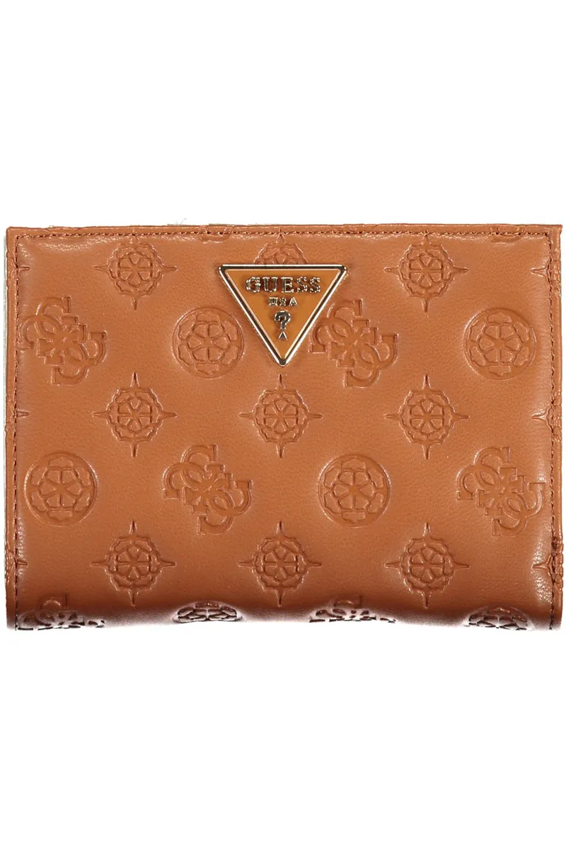 GUESS JEANS PORTAFOGLIO DONNA MARRONE
