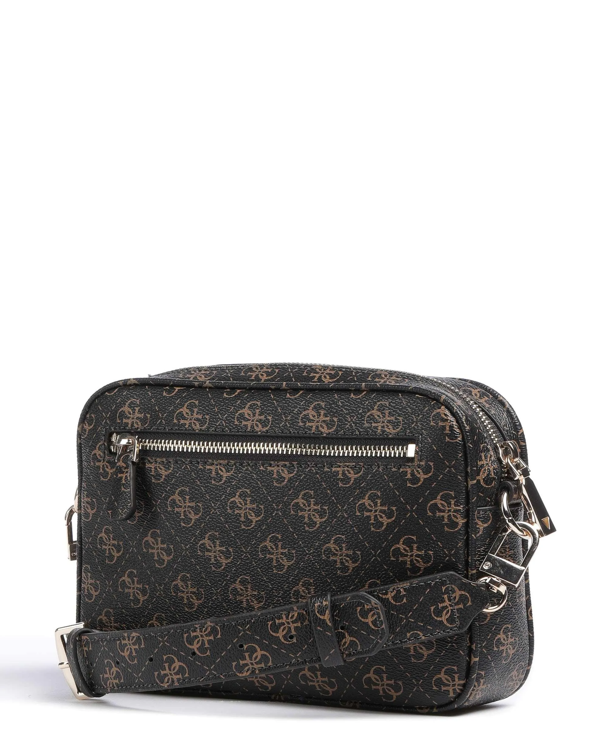  Guess Meridian Borsa a tracolla pelle sintetica marrone scuro  