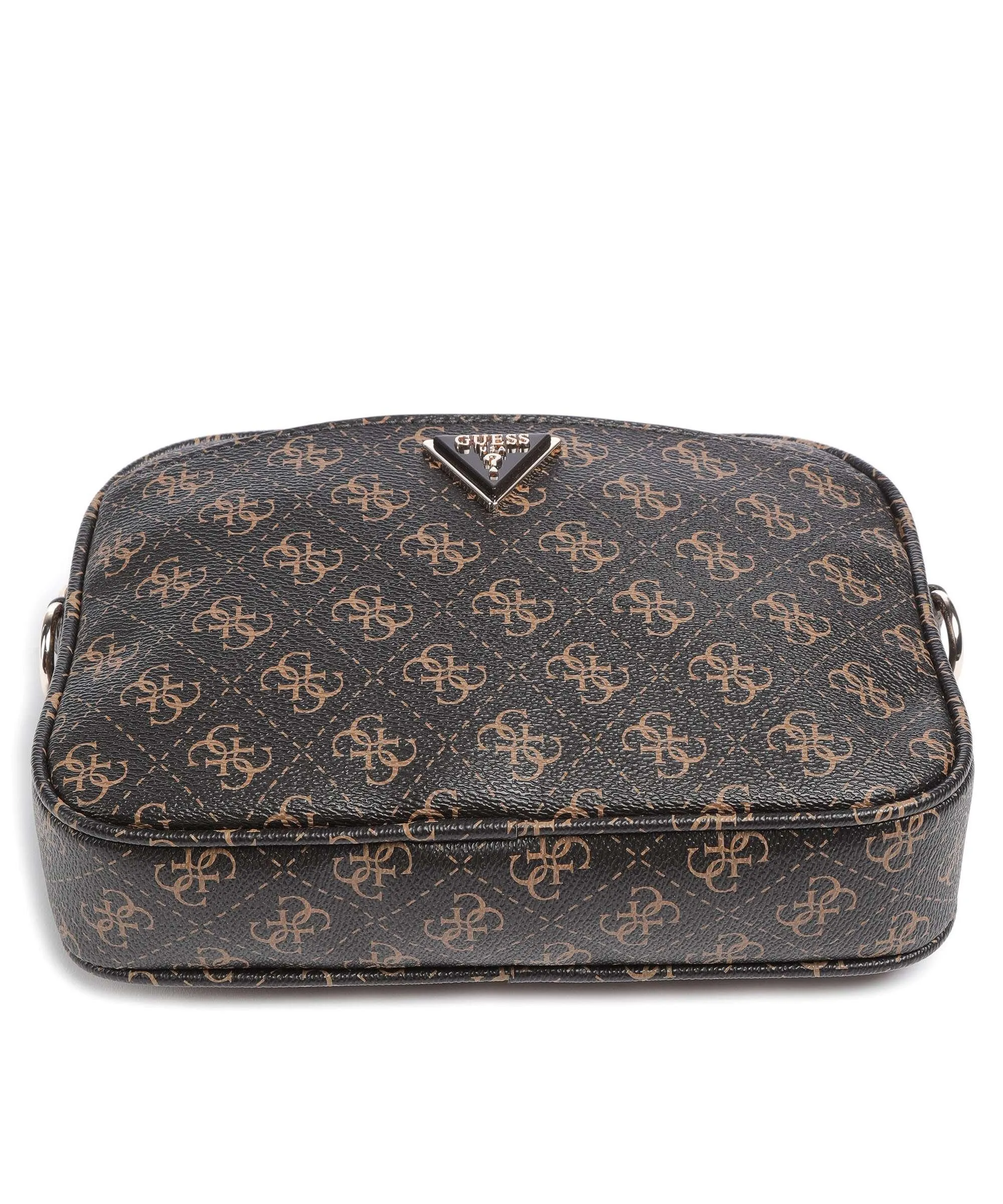  Guess Meridian Borsa a tracolla pelle sintetica marrone scuro  