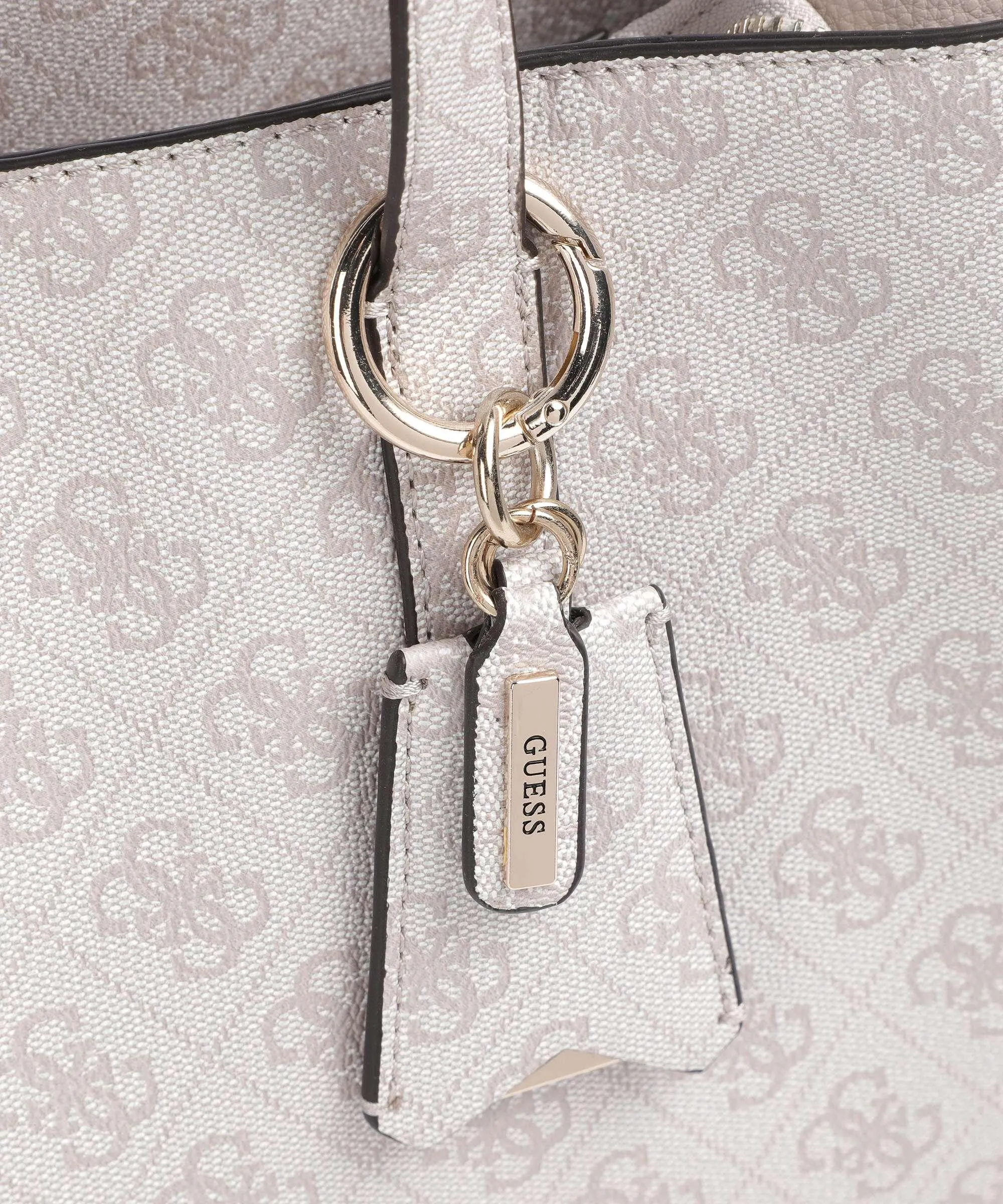  Guess Meridian Borsa shopper pelle sintetica avorio  