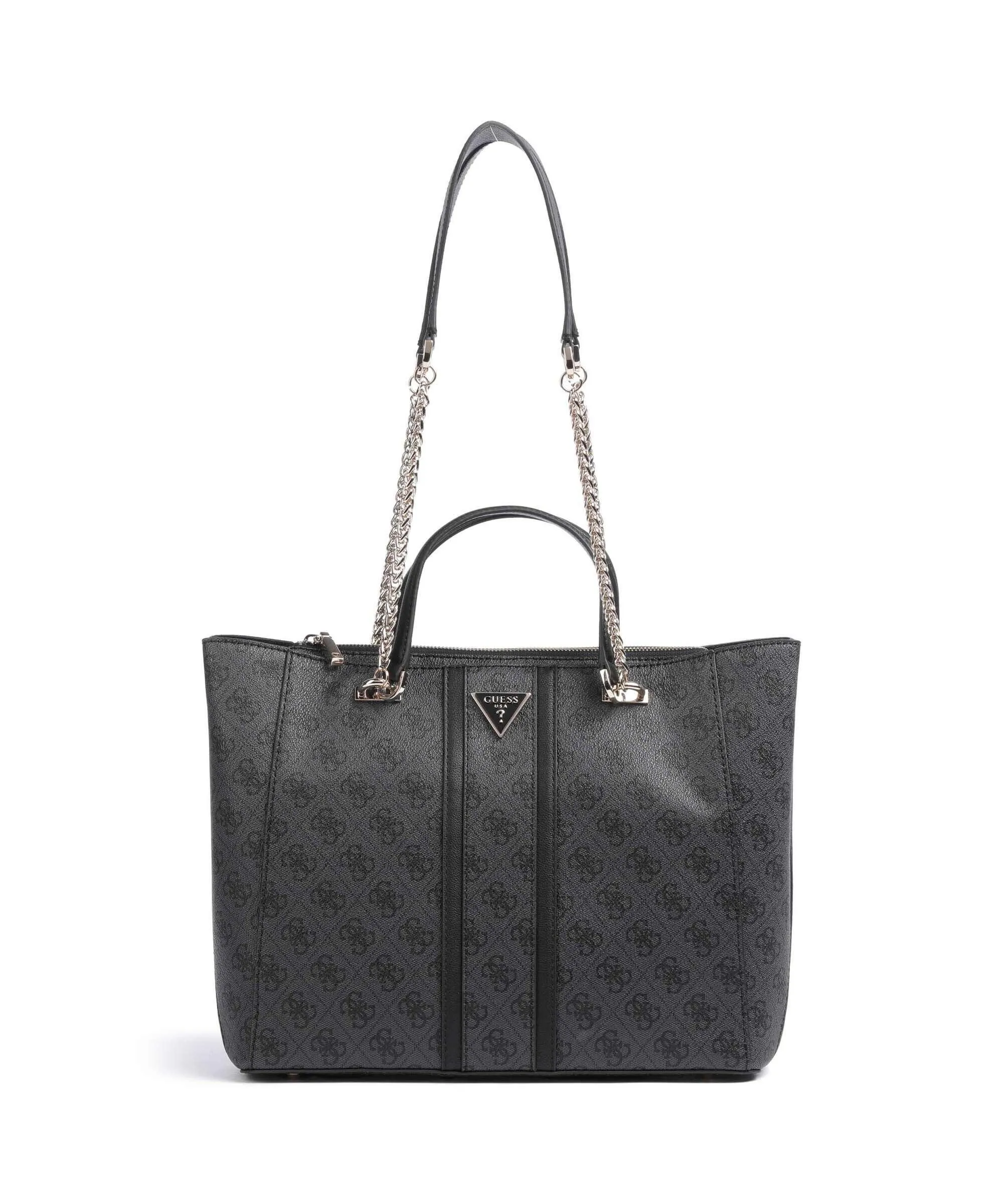  Guess Noreen Borsa shopper pelle sintetica grigio scuro  