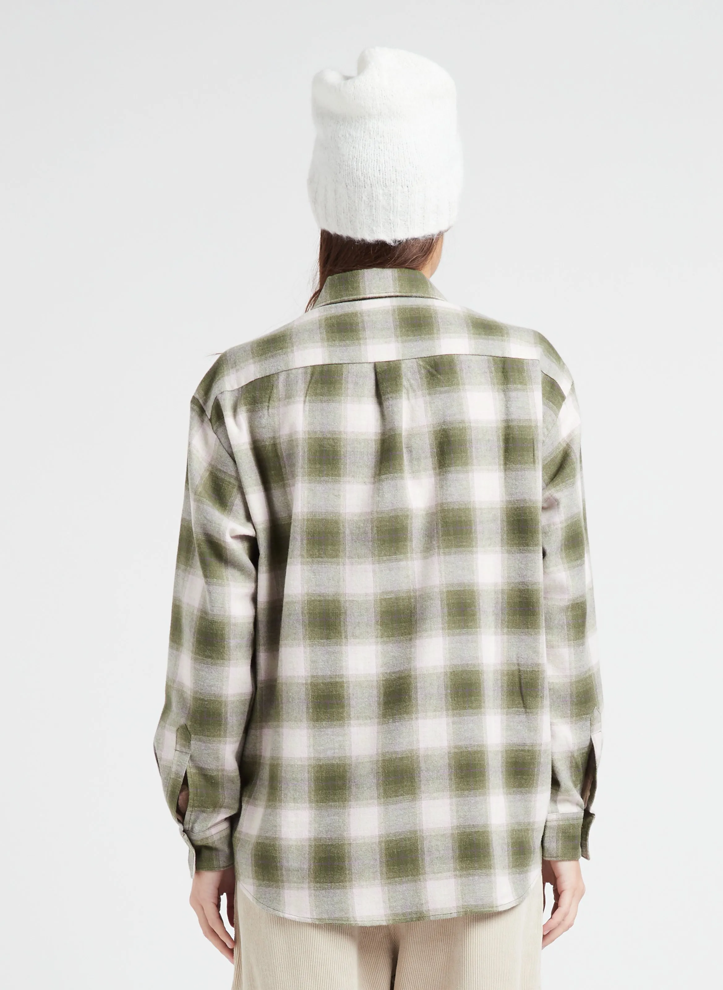  HARTFORD   CINEMA - Camicia collo classico a quadri in cotone | Verde