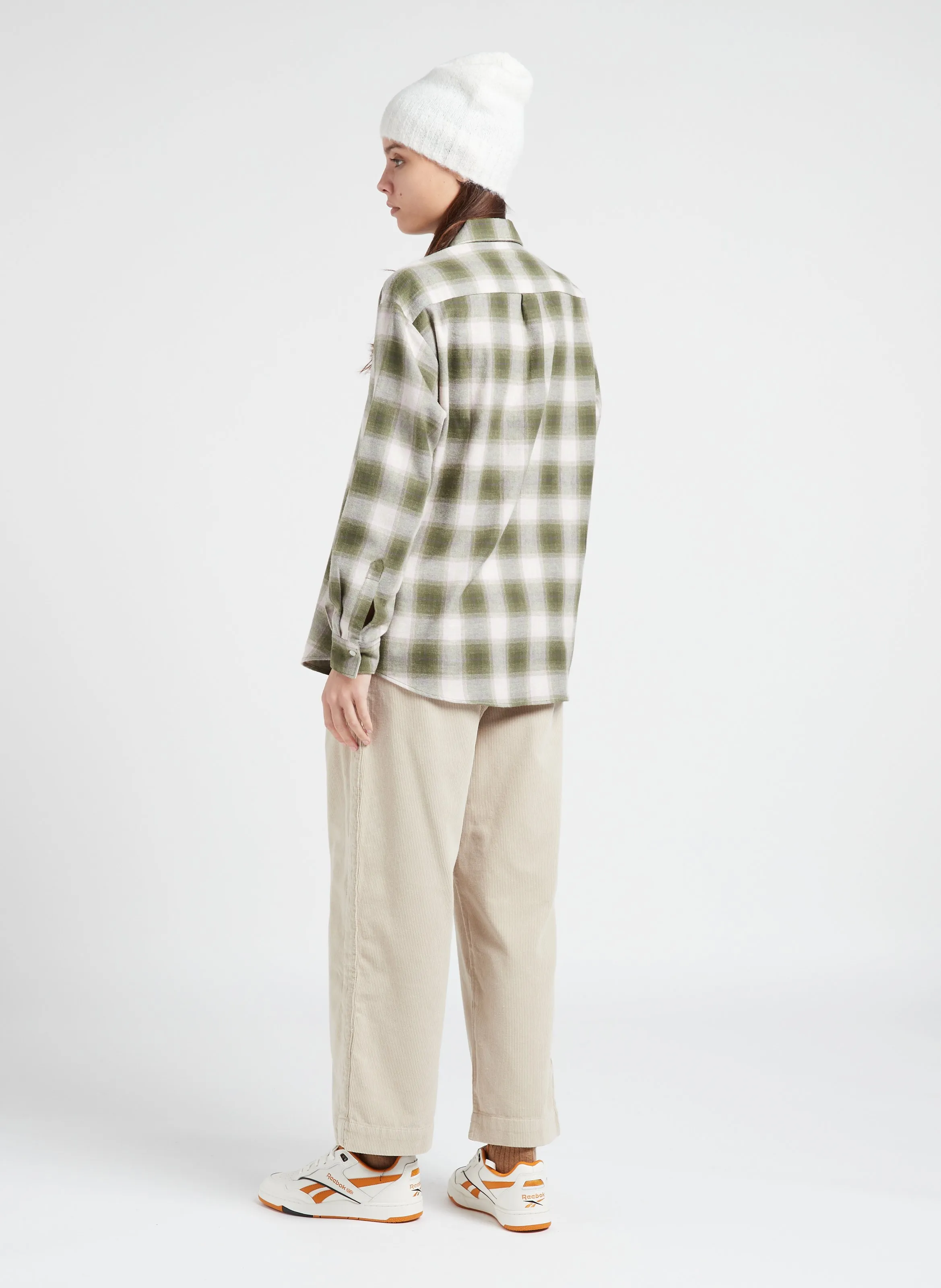  HARTFORD   CINEMA - Camicia collo classico a quadri in cotone | Verde