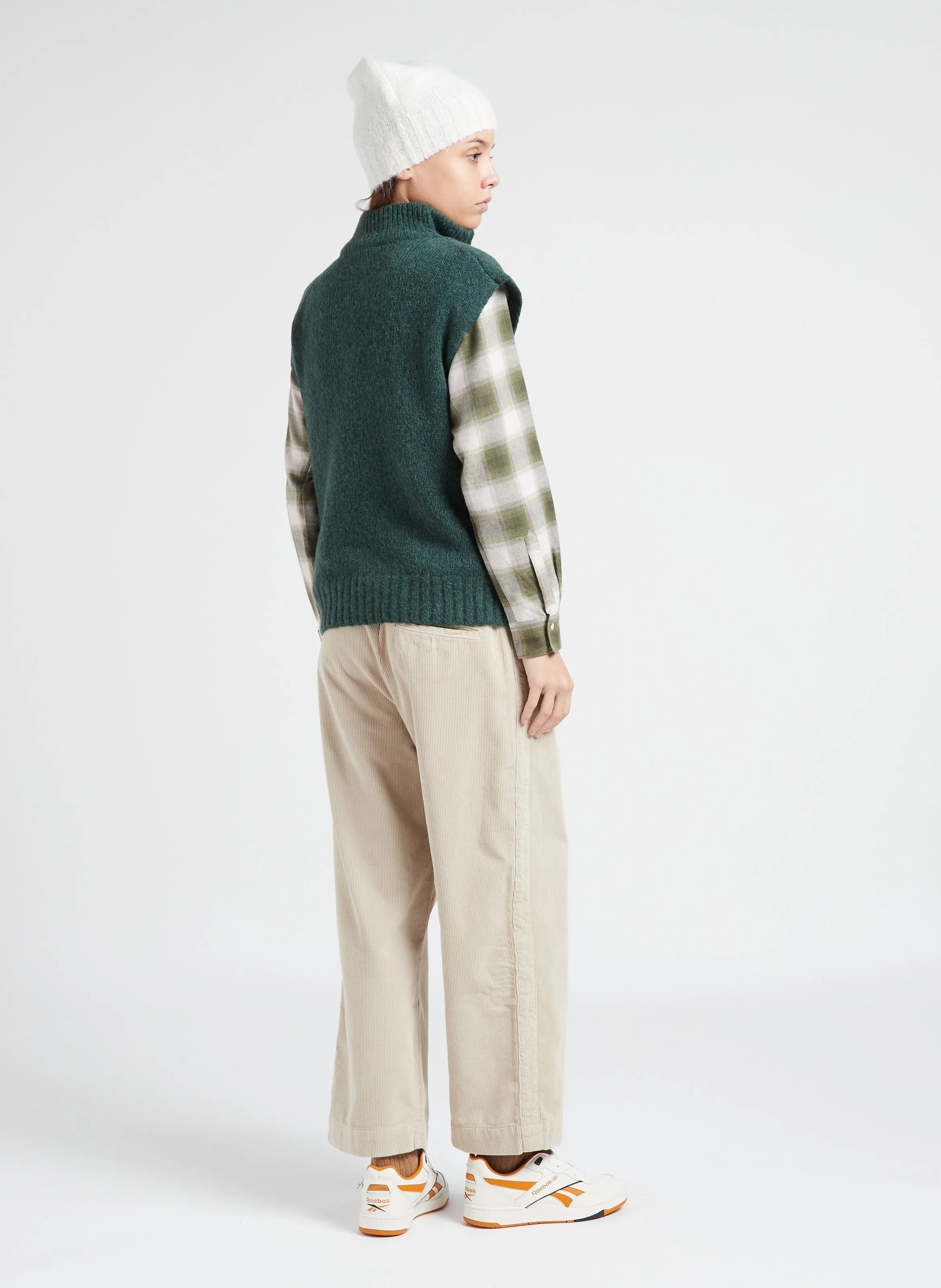  HARTFORD   CINEMA - Camicia collo classico a quadri in cotone | Verde