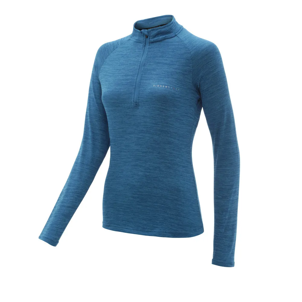 Higher State L/S Raglan Maglia da donna con zip - AW23