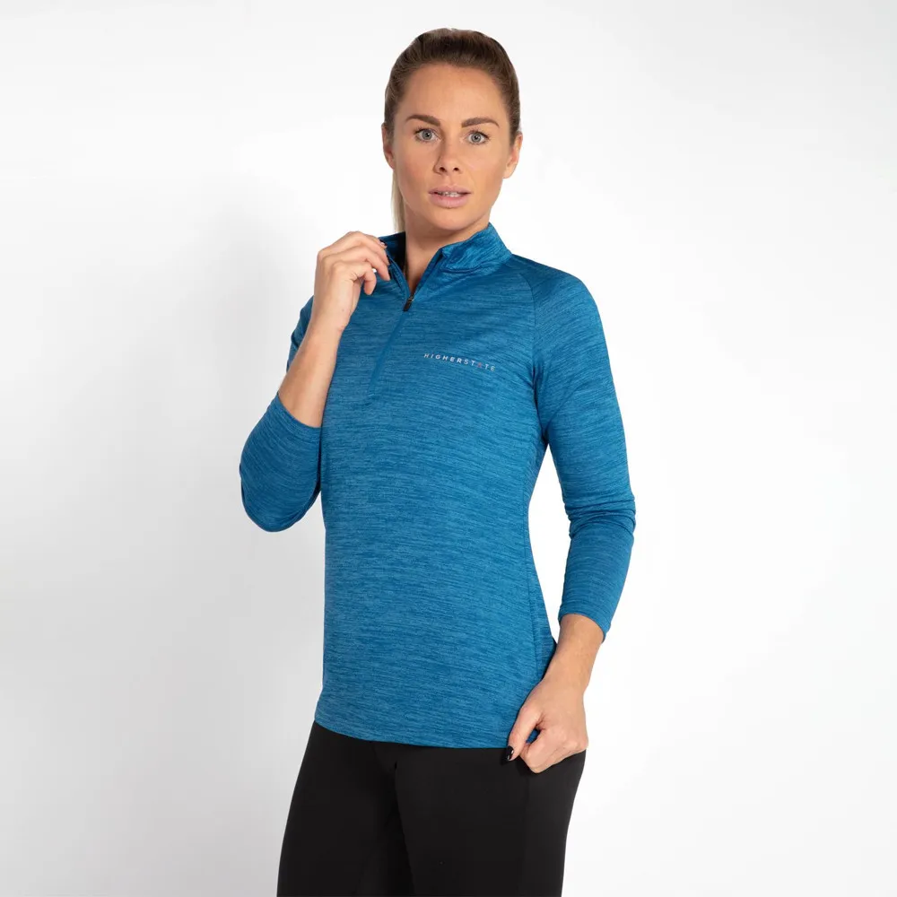 Higher State L/S Raglan Maglia da donna con zip - AW23