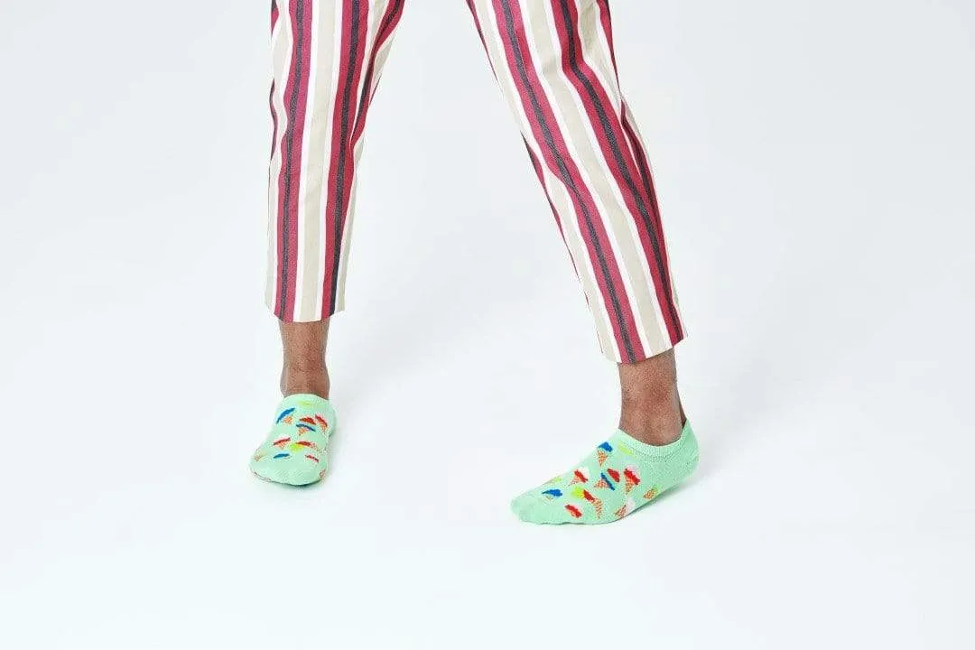 Ice Cream No Show Sock