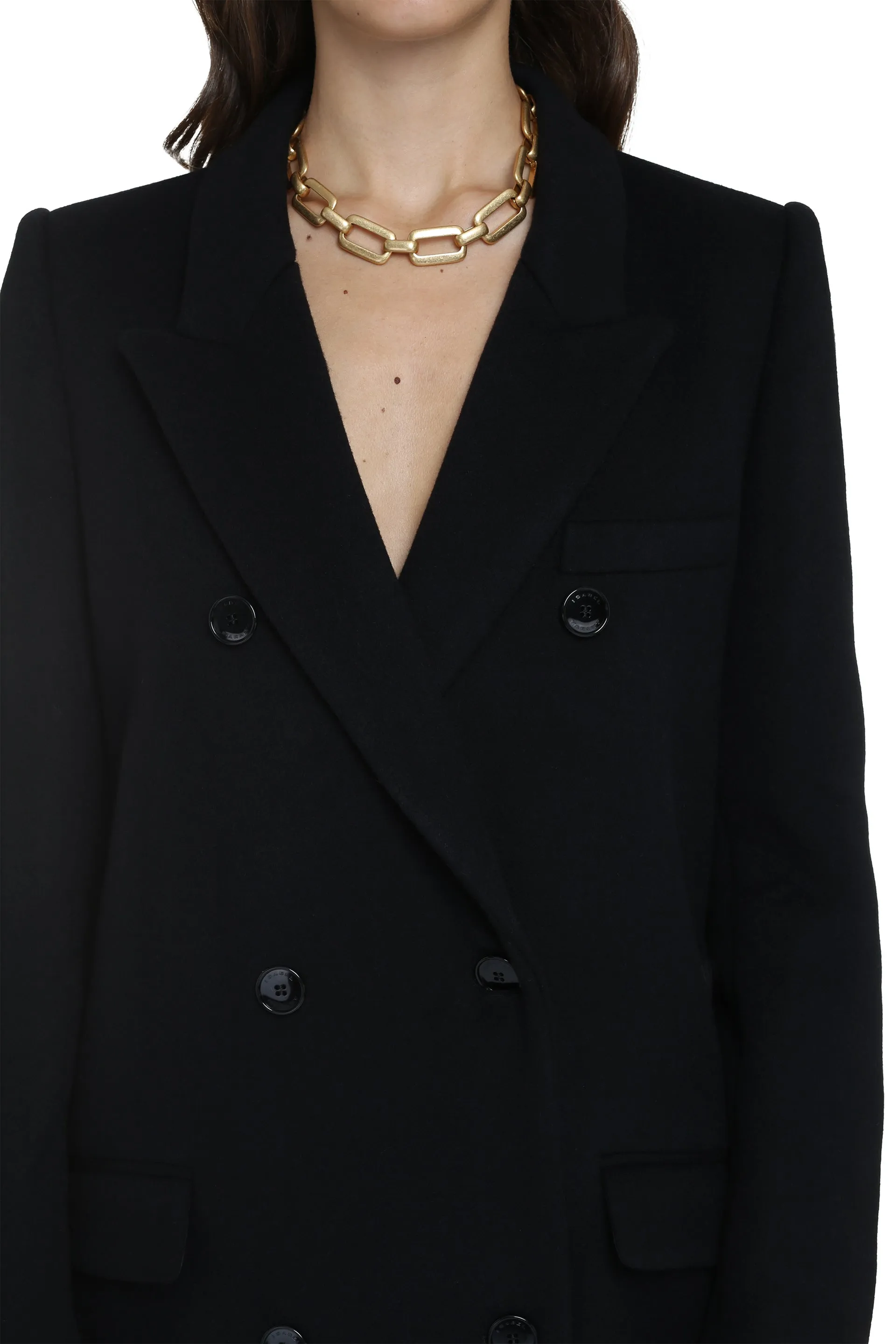 Isabel Marant Cappotto doppiopetto Enarryli