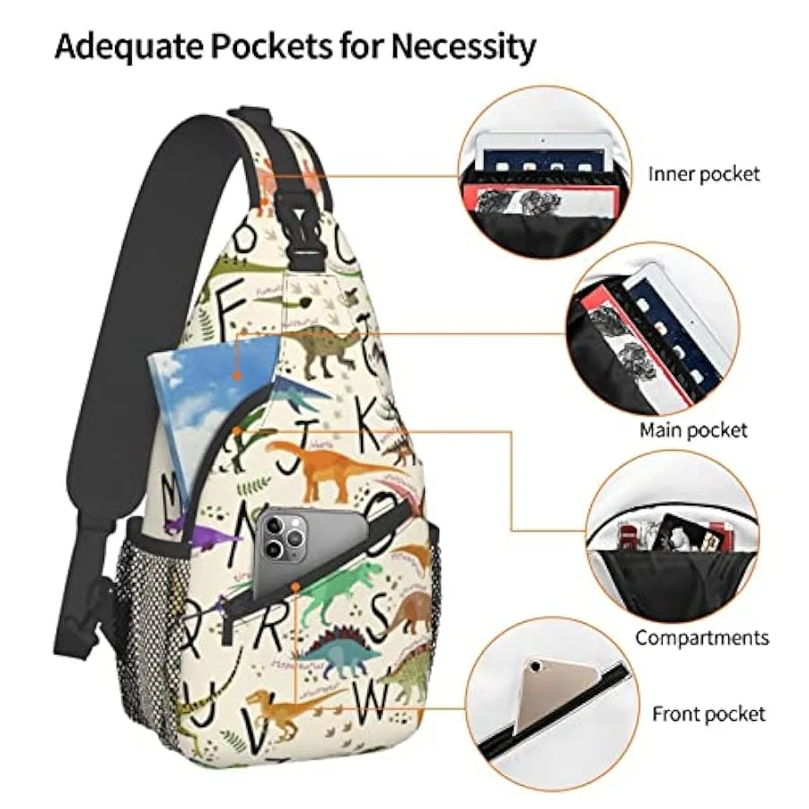 IUBBKI Zaino a tracolla Daypack Borsa a tracolla grande con portabottiglie per uomo Donna Palestra Viaggio Escursionismo Borse p