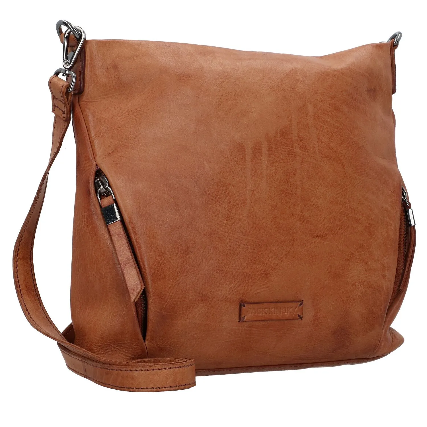 Jack Kinsky Nelson 2 Borsa a tracolla in pelle 27 cm