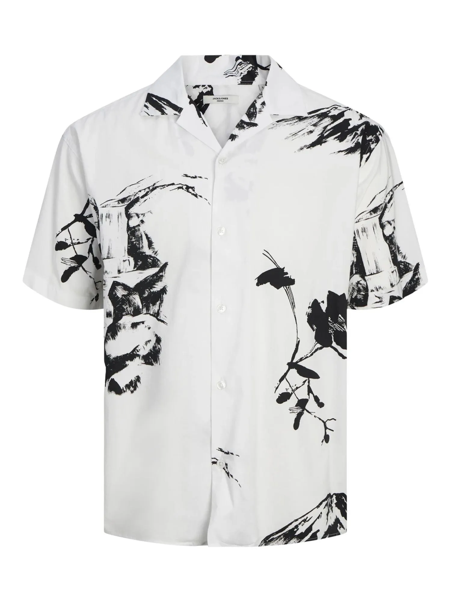 Jack&Jones camicia jprblapalma bianca nera