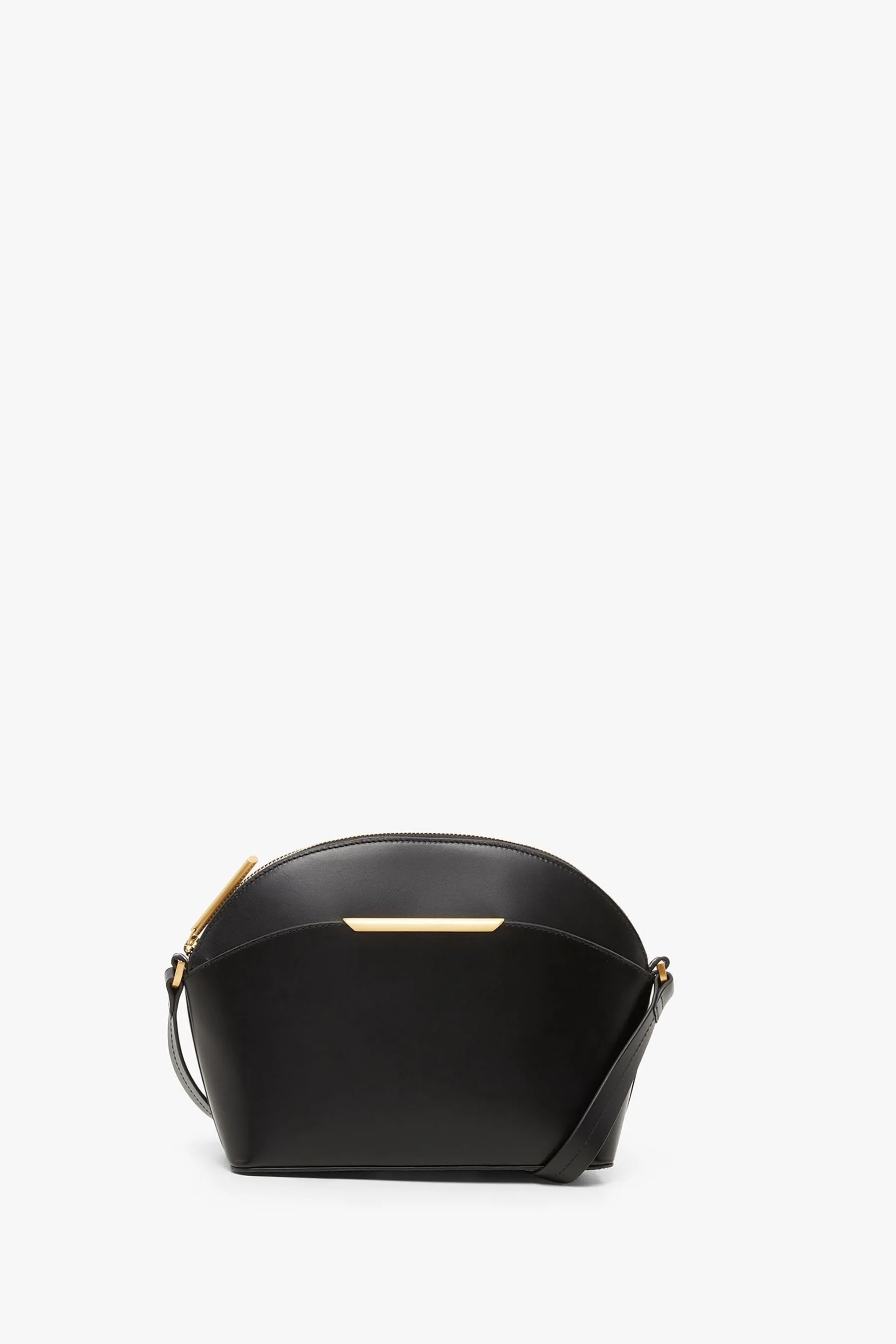 Jasper Conran London - Darcey - Borsa a tracolla in pelle con linguetta Oro