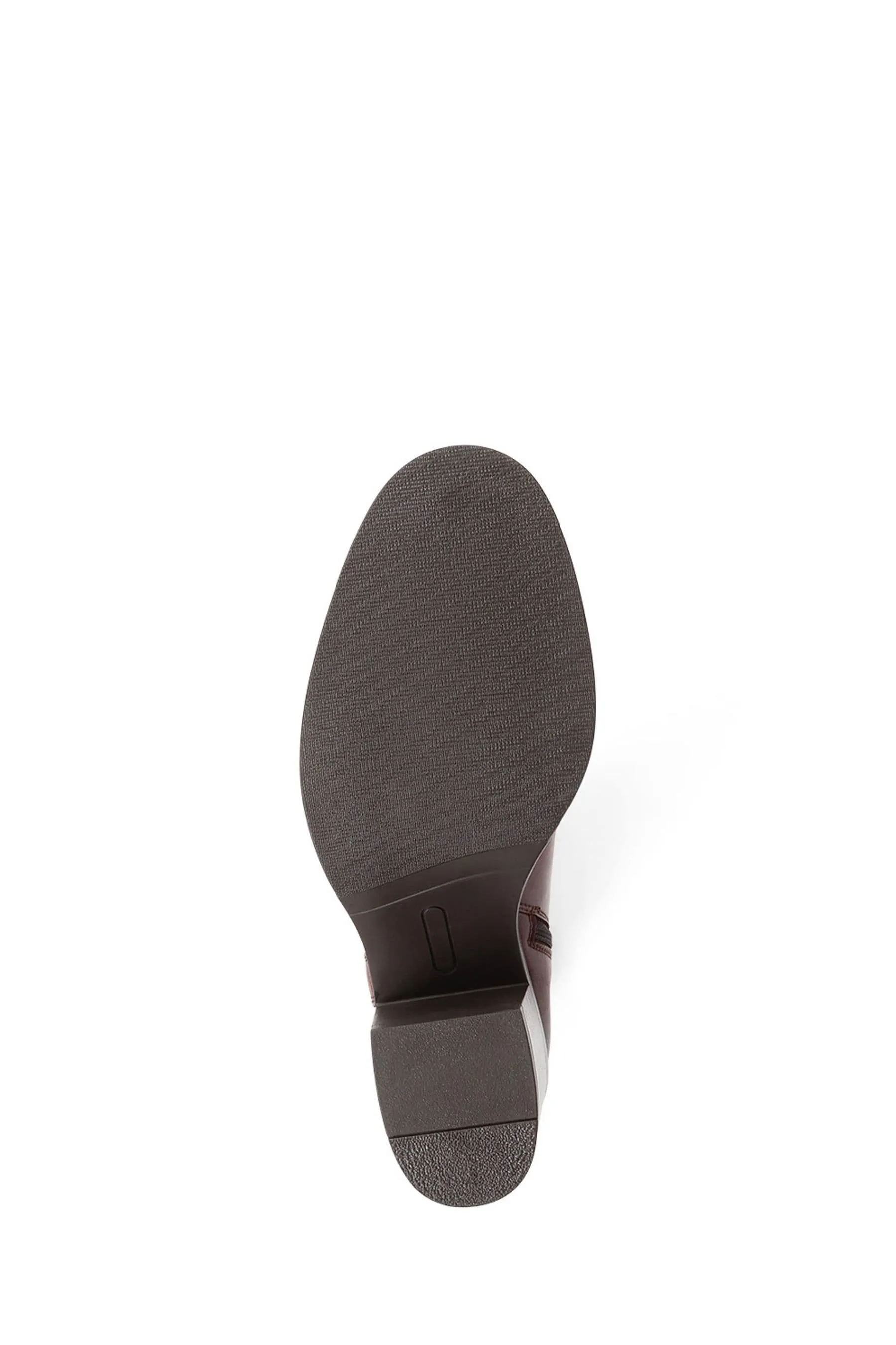 Jones Bootmaker - Carmine - Marrone al ginocchio in pelle - Stivali
