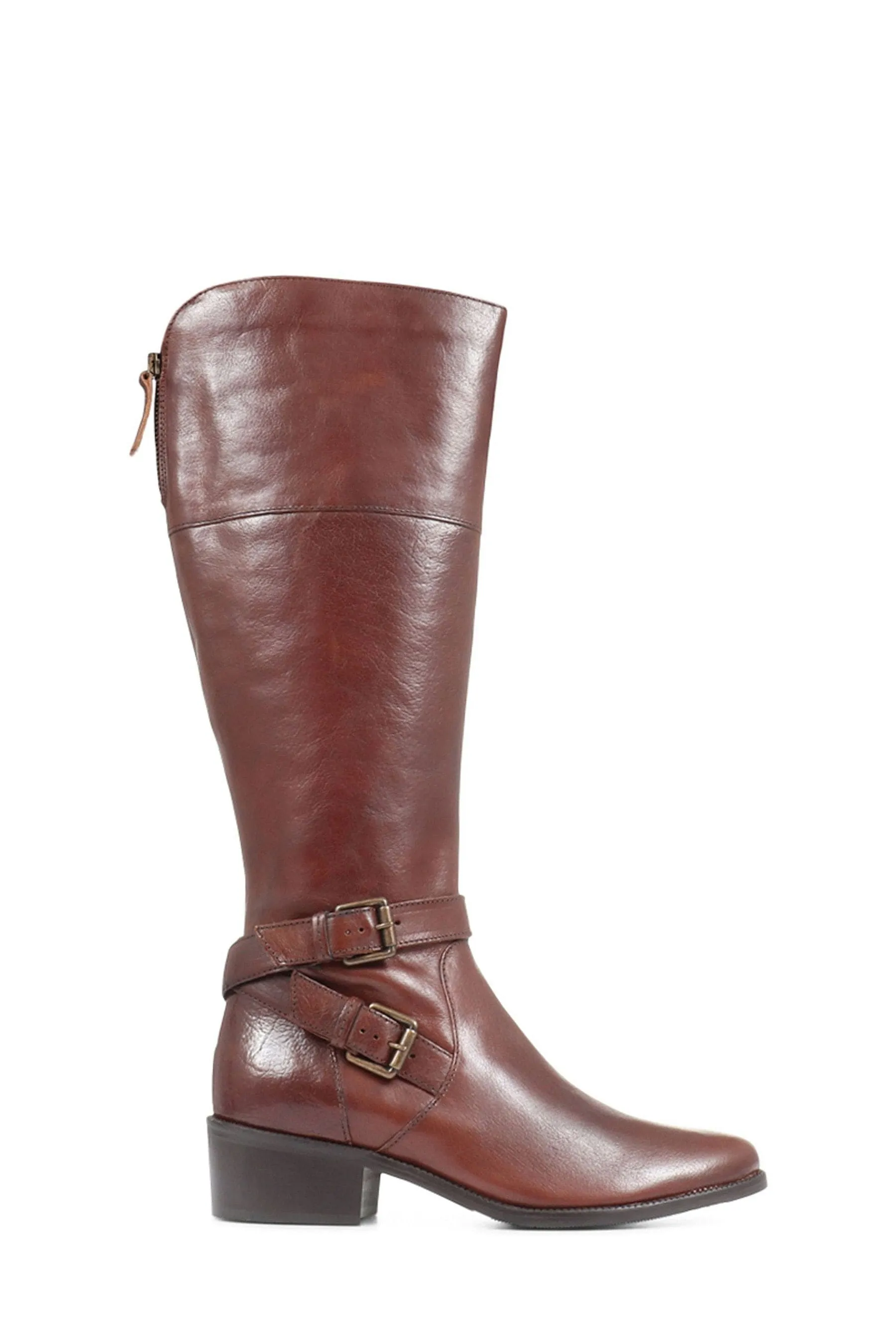 Jones Bootmaker Phoebe - Marrone chiaro Marrone in pelle - Stivali al ginocchio