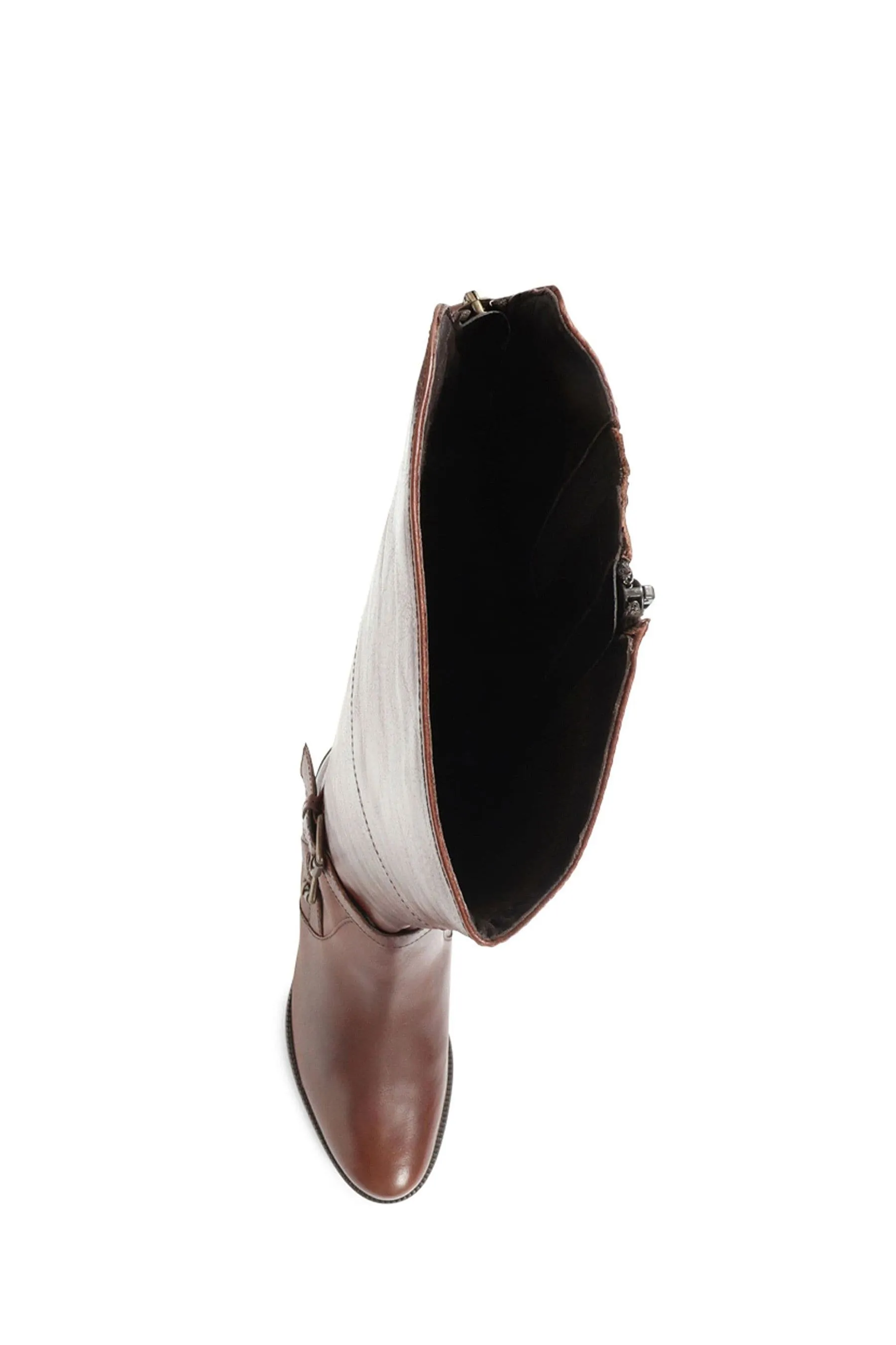 Jones Bootmaker Phoebe - Marrone chiaro Marrone in pelle - Stivali al ginocchio