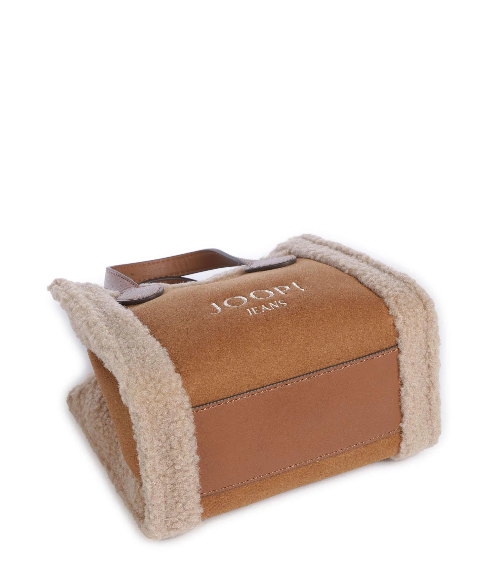  JOOP! Jeans Collo Aurelia Borsa a mano pelle scamosciata, pelle sintetica cognac  