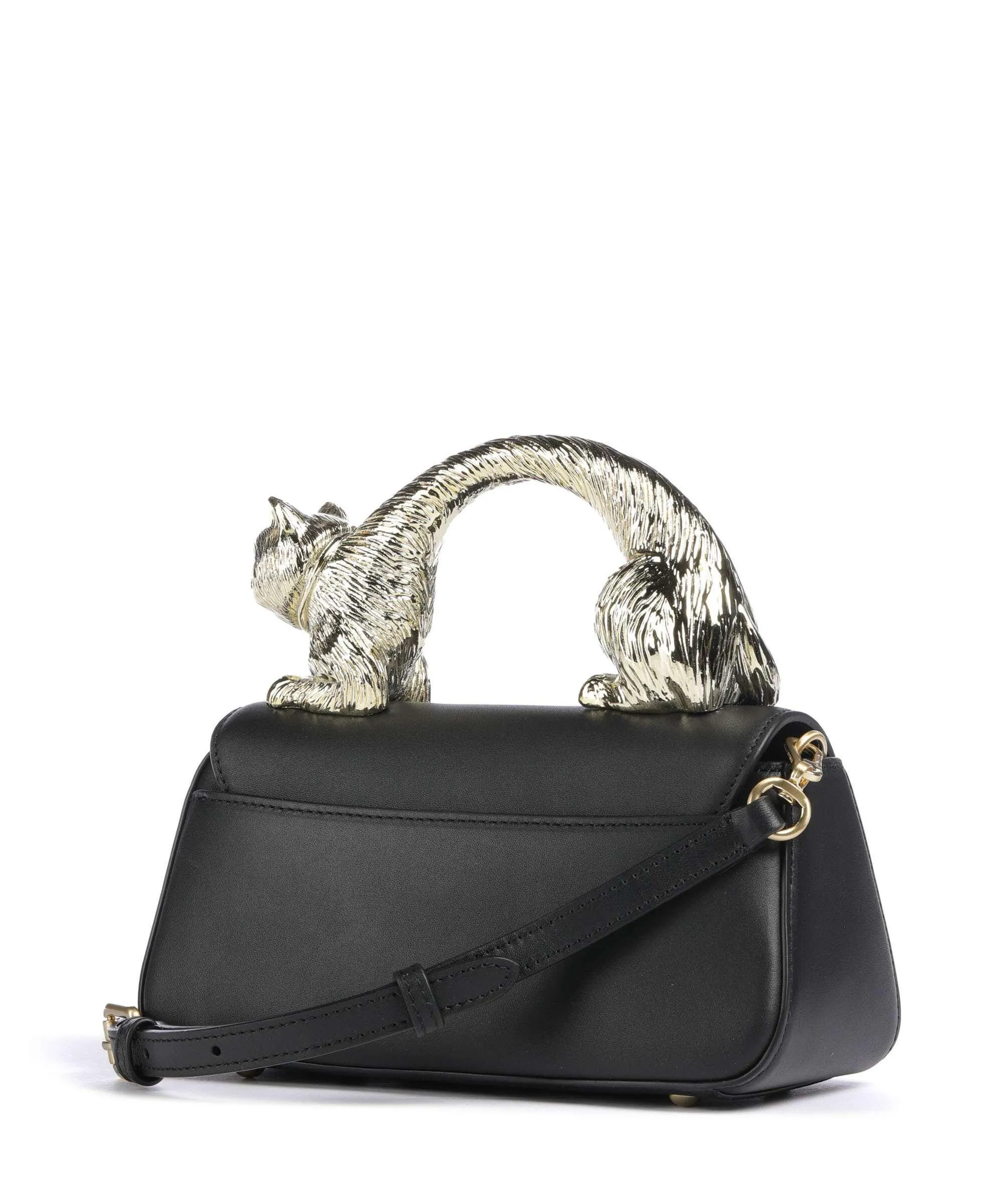  Karl Lagerfeld K/Ikonik 2.0 Borsa a tracolla pelle di vacchetta finemente grana nero  