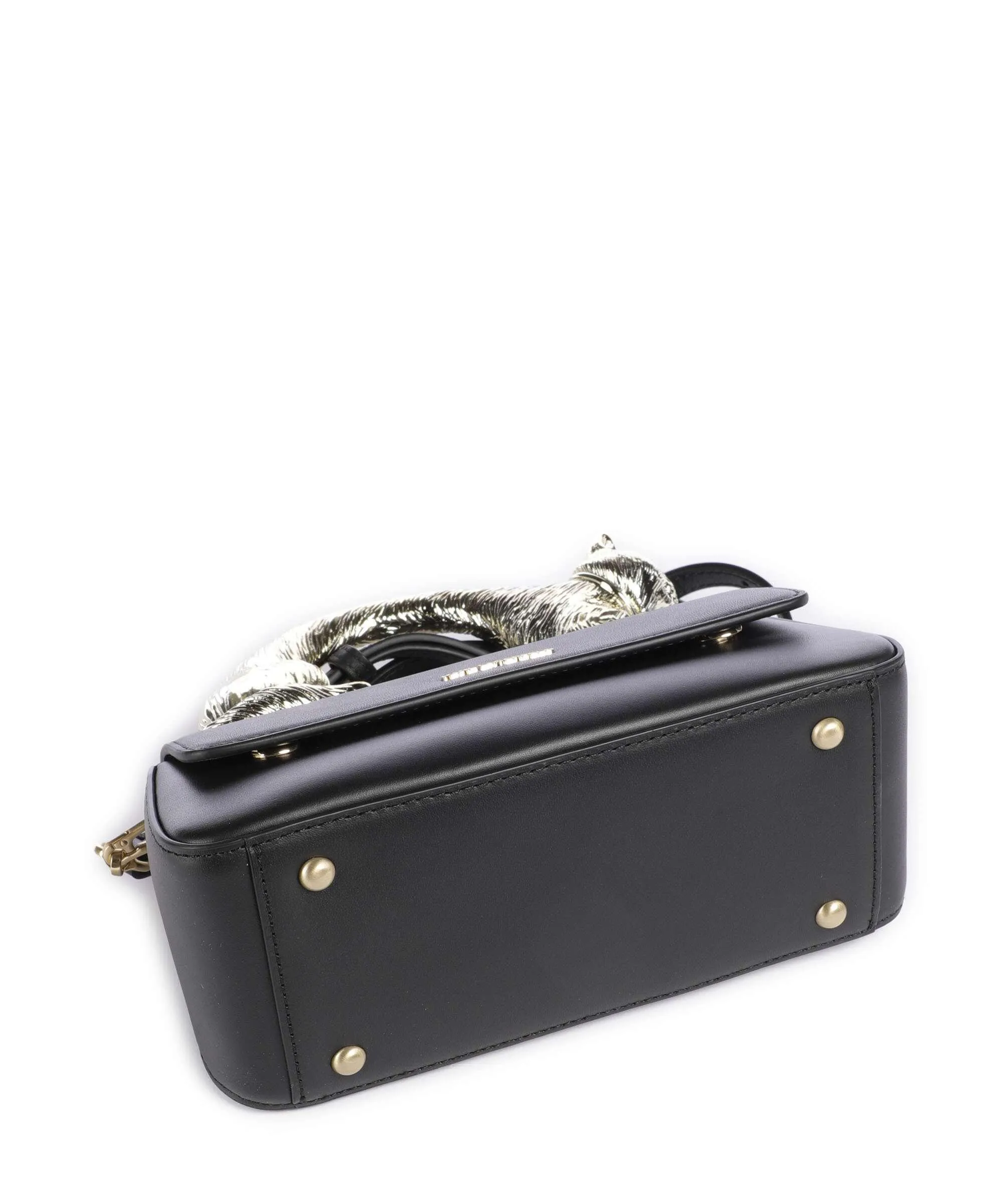  Karl Lagerfeld K/Ikonik 2.0 Borsa a tracolla pelle di vacchetta finemente grana nero  