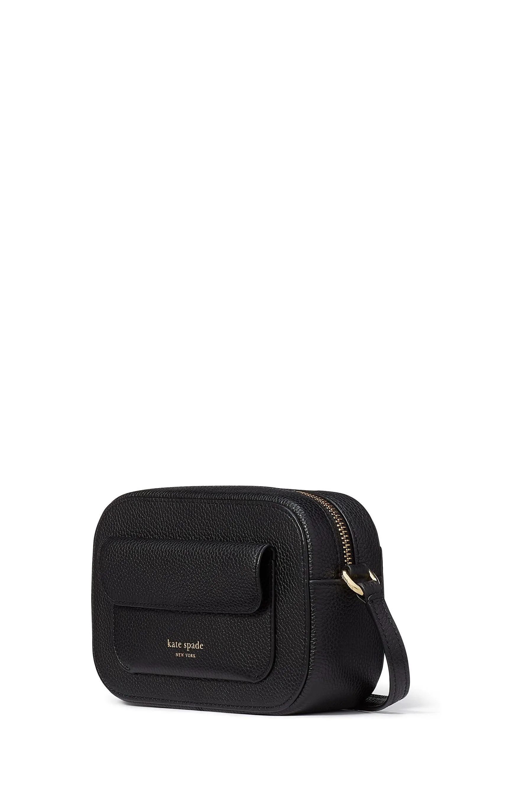 kate spade new york - Ava - Nero a tracolla in pelle marroni - Borsa
