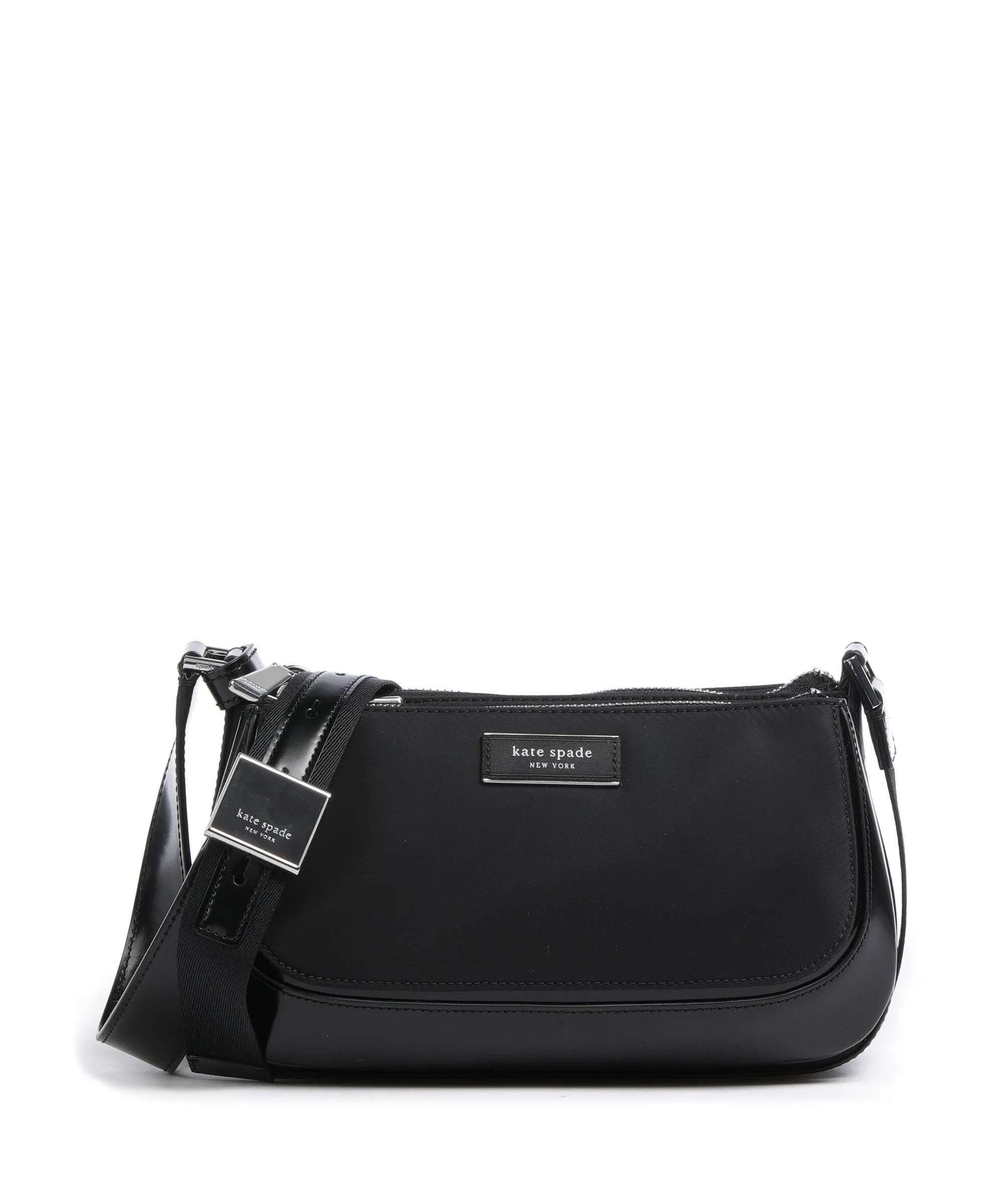  Kate Spade New York Sam Icon Borsa a tracolla poliammide riciclato nero  