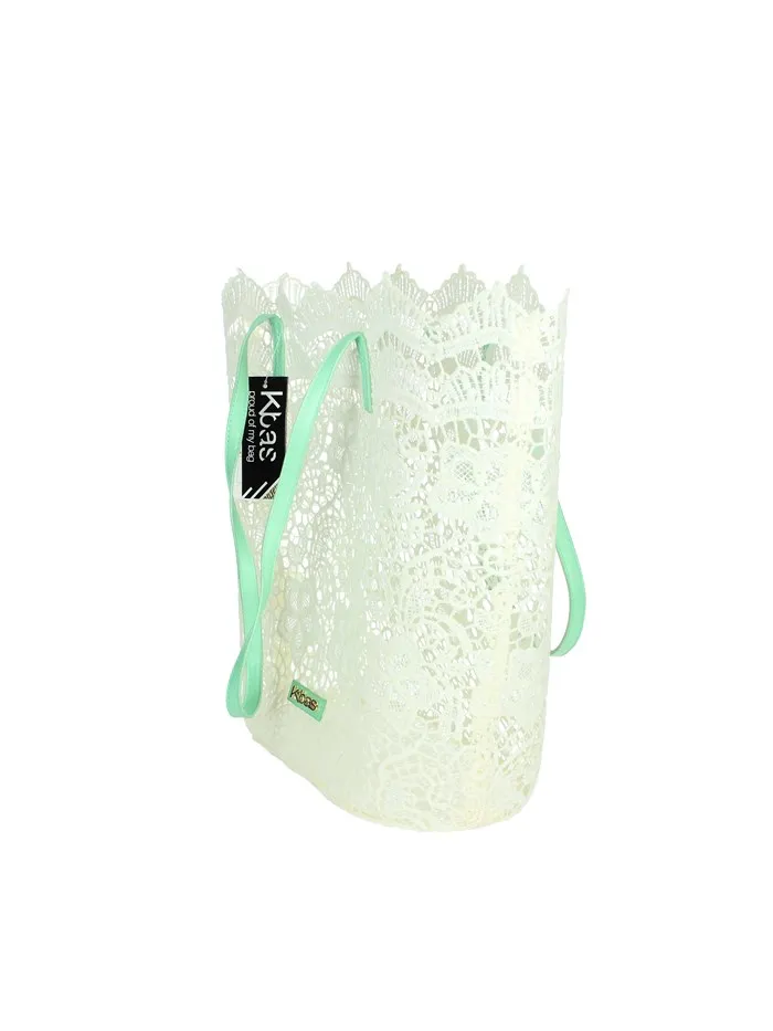 KBAS  BORSA A SPALLA 308009BL BIANCO