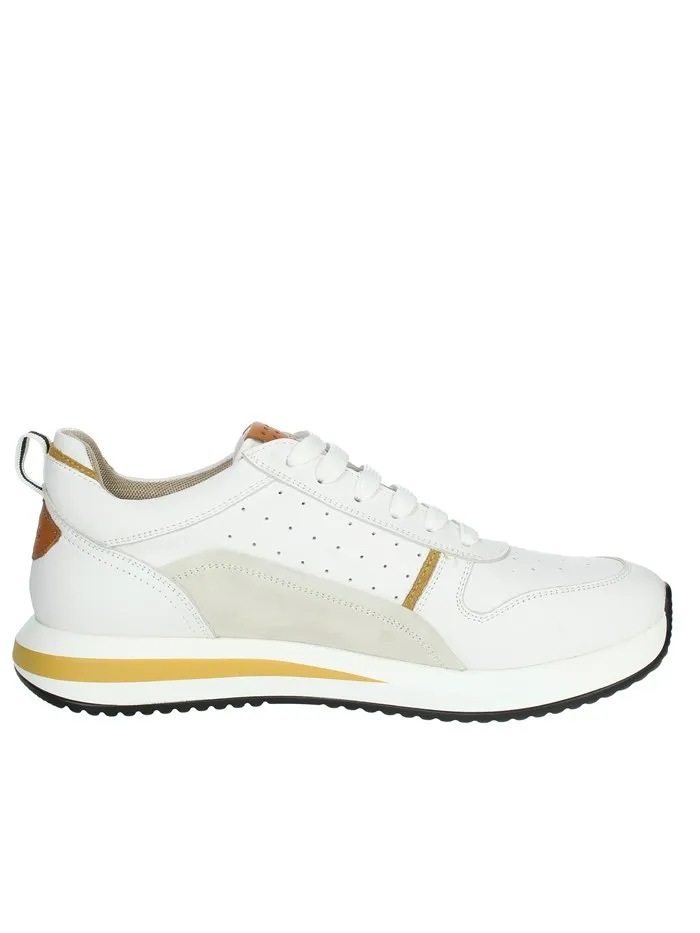 KEYS  SNEAKERS BASSA K-9270 BIANCO/CUOIO