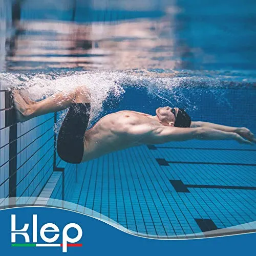 KLEP - ANTIALGA - ANTIALGHE SANIFICANTE SCHIARENTE AZZURRANTE per Piscina E Spa No Schiuma (5 LT)