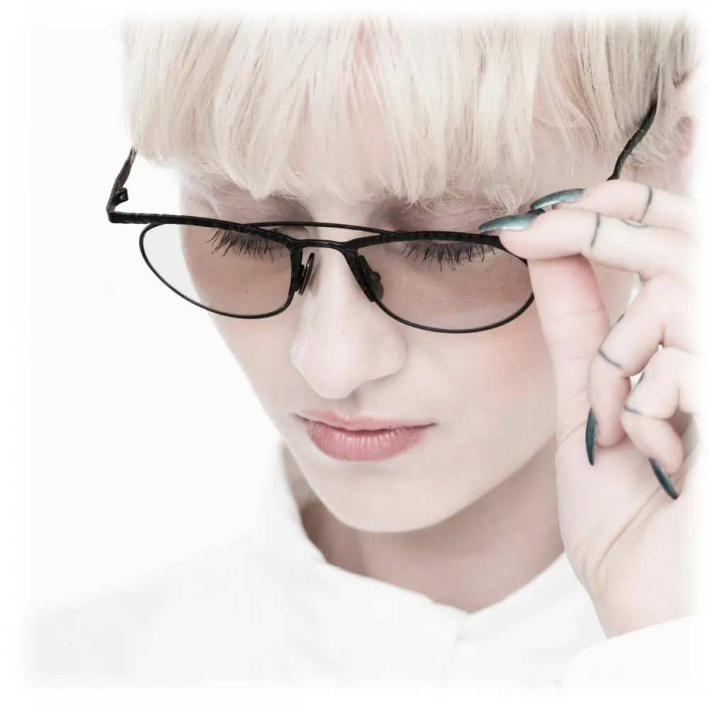 Kuboraum - Mask H52 - Nero Opaco - H52 BM - Occhiali da Sole - Occhiali da Vista - Kuboraum Eyewear