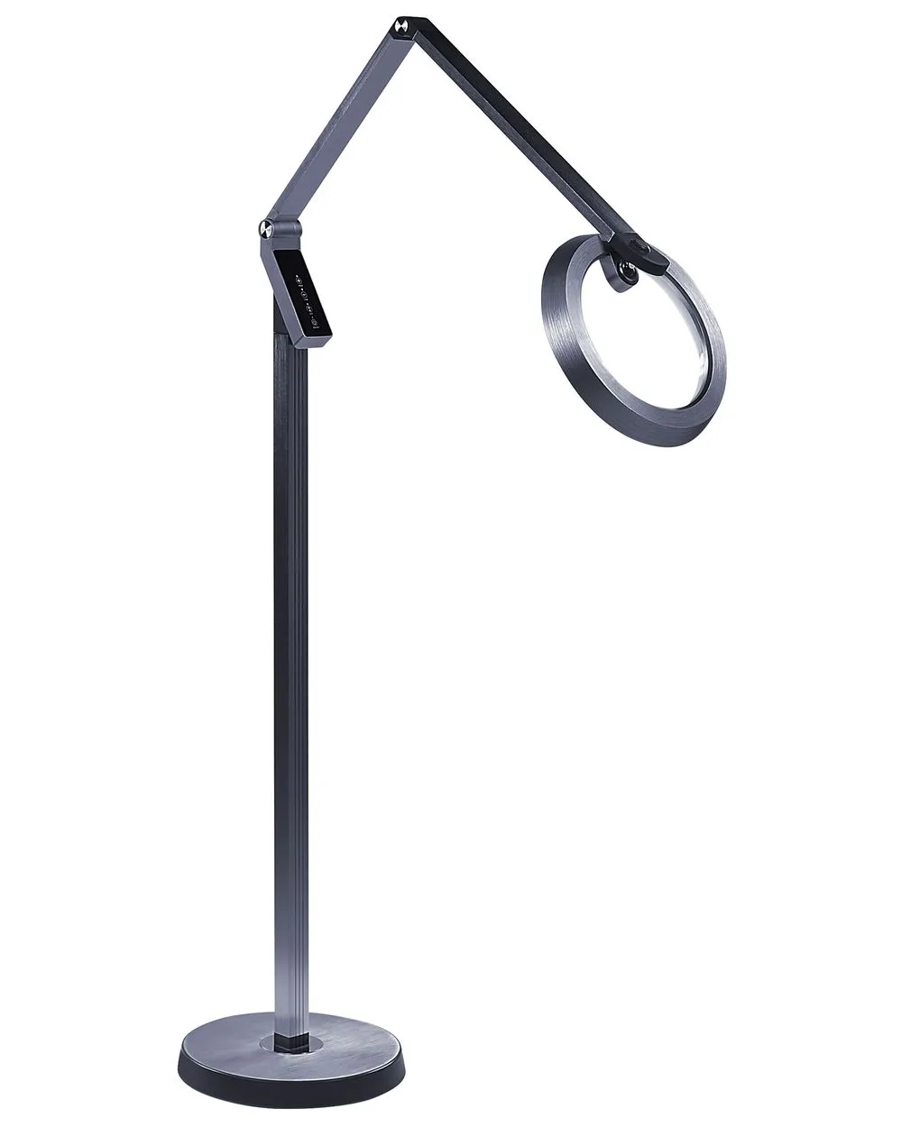 Lampada da terra a LED CARINA con dimmer Metallo Grigio scuro