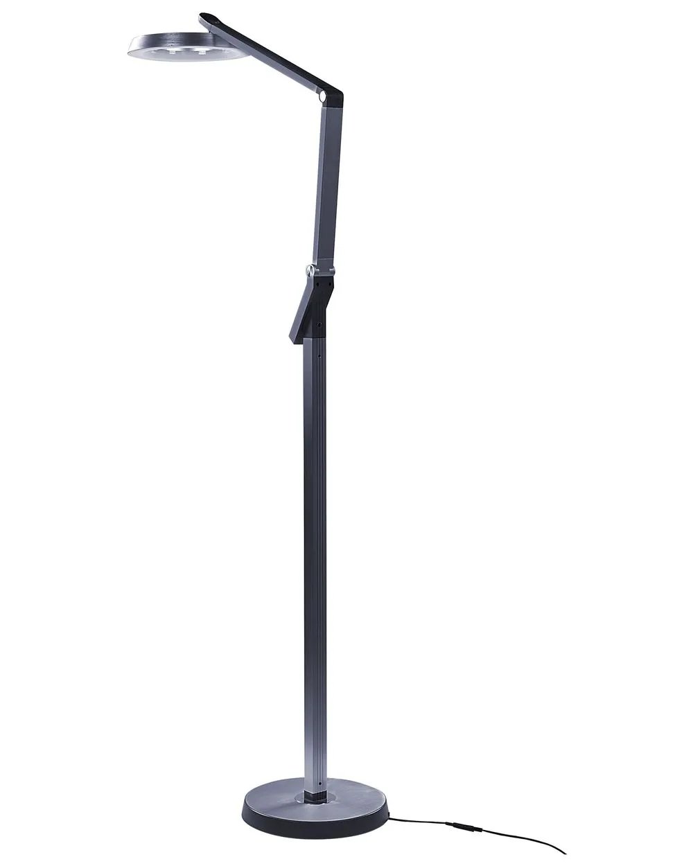 Lampada da terra a LED CARINA con dimmer Metallo Grigio scuro