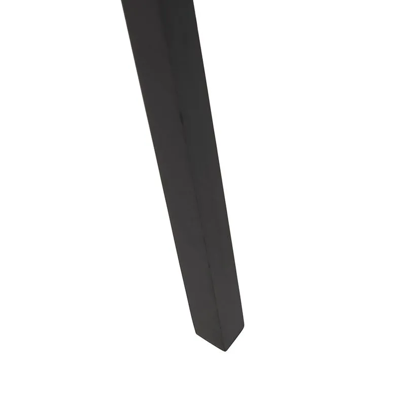 Lampada da terra tripode nero con paralume verde e oro 50 cm - Puros