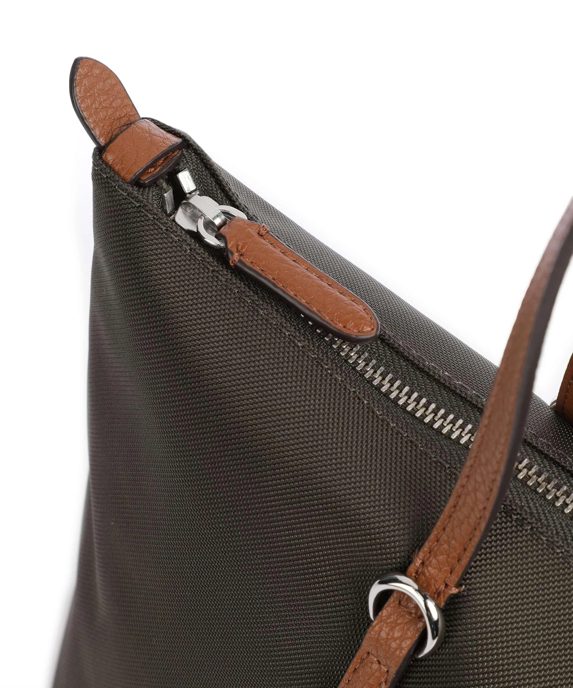  Lauren Ralph Lauren Keaton 26 Borsa shopper nylon verde-oliva  