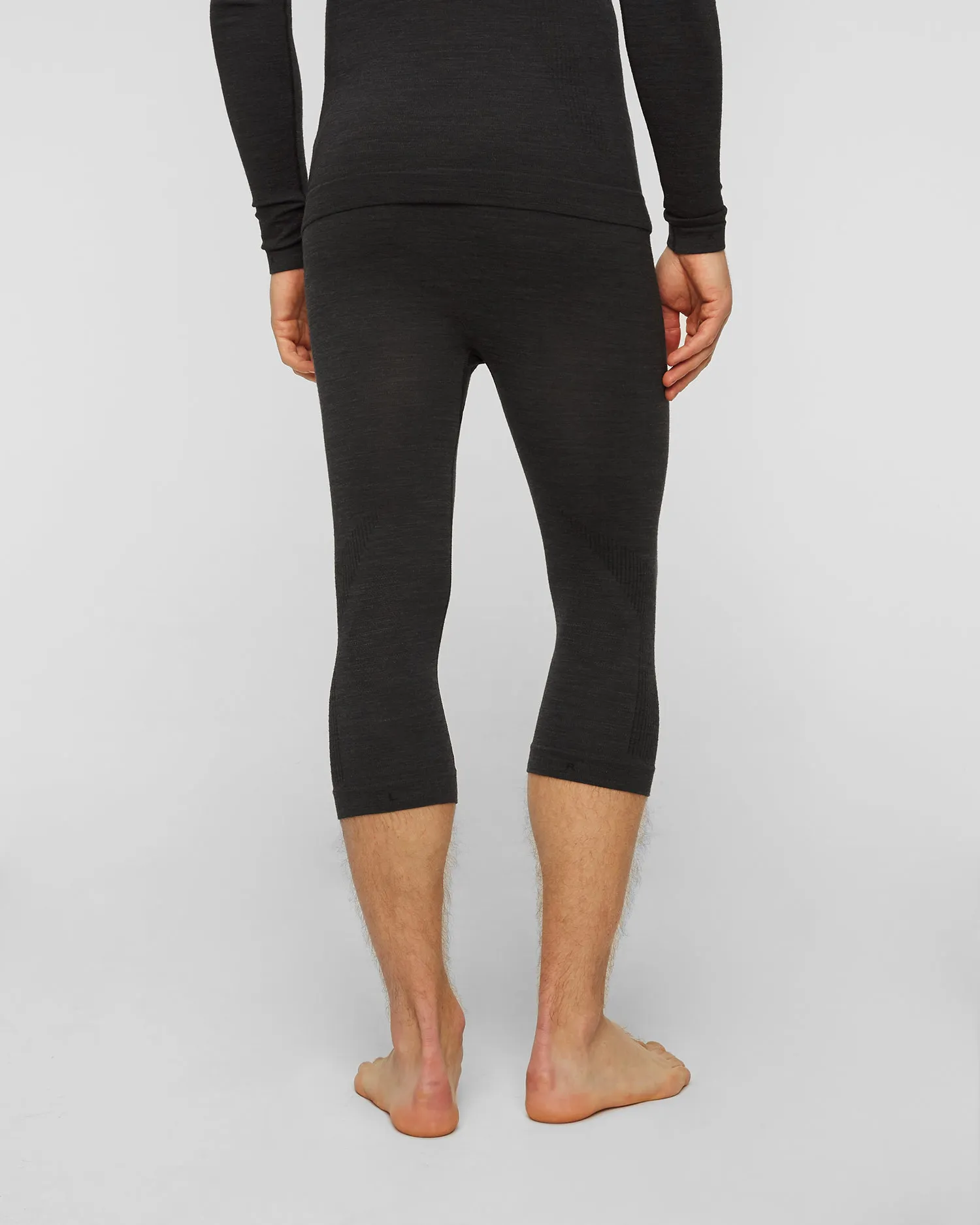 Leggings termoattivi da uomo Falke 3/4 Wool-Tech 33482-3000