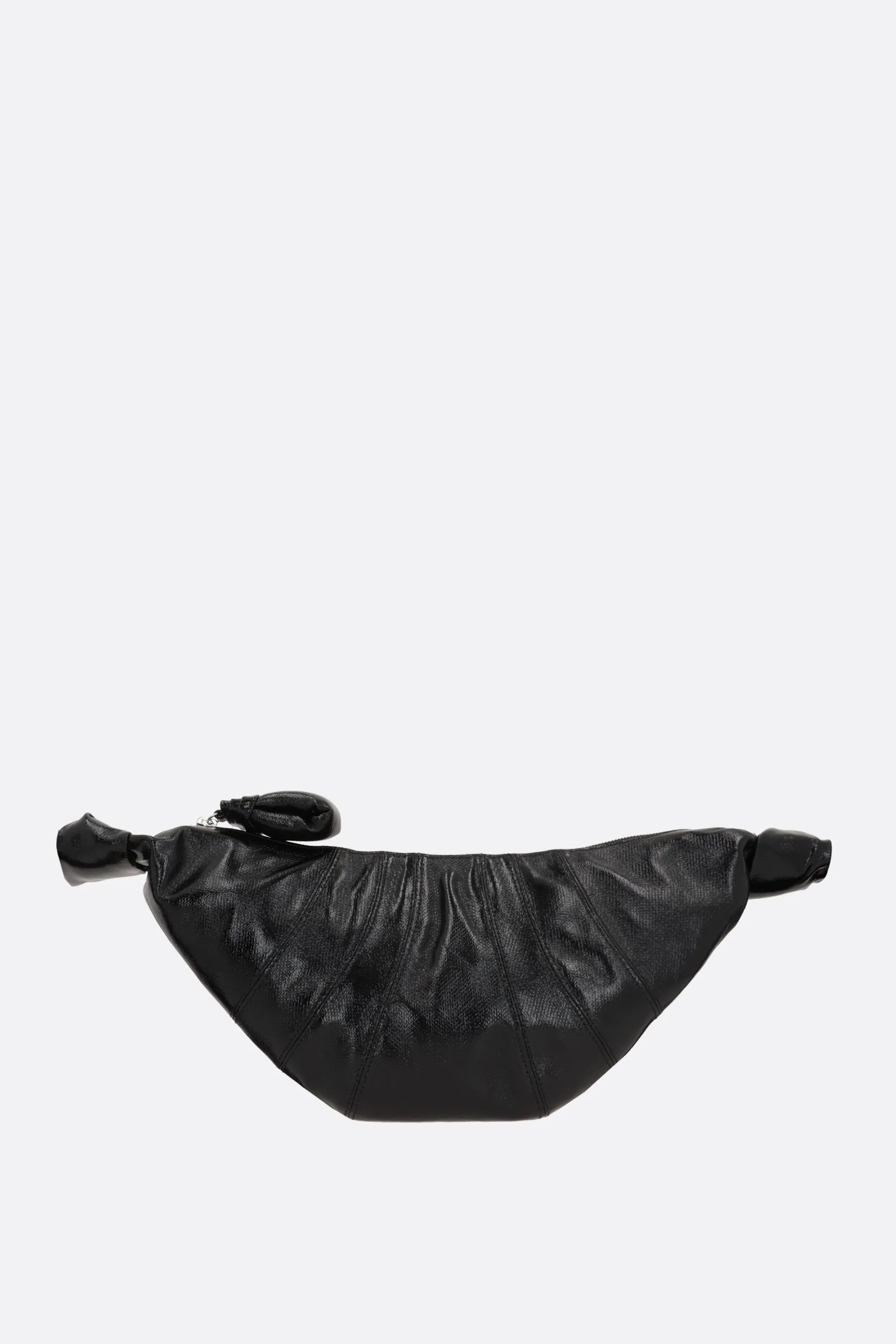  LEMAIRE borsa a spalla Croissant small in canvas resinato 