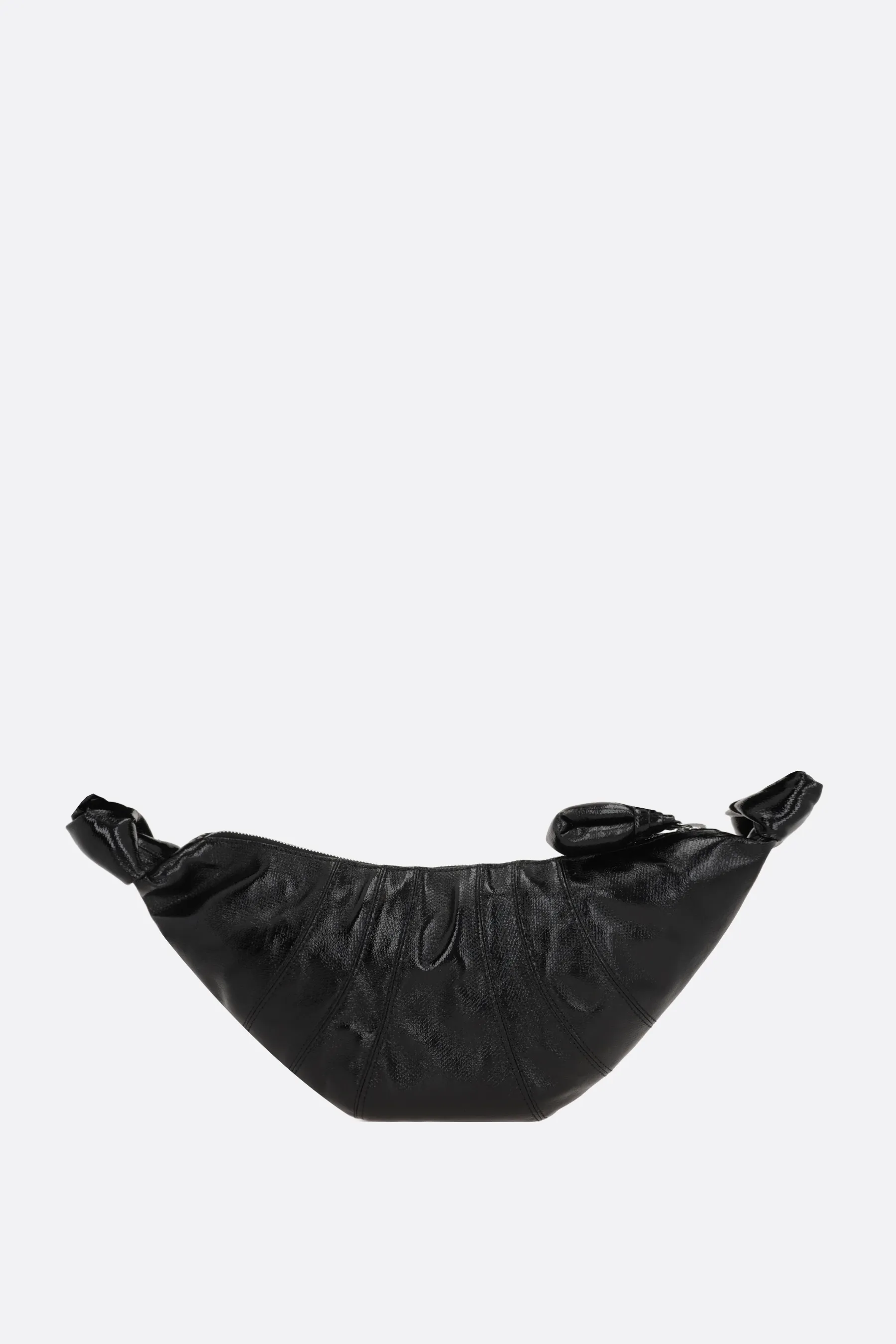  LEMAIRE borsa a spalla Croissant small in canvas resinato 