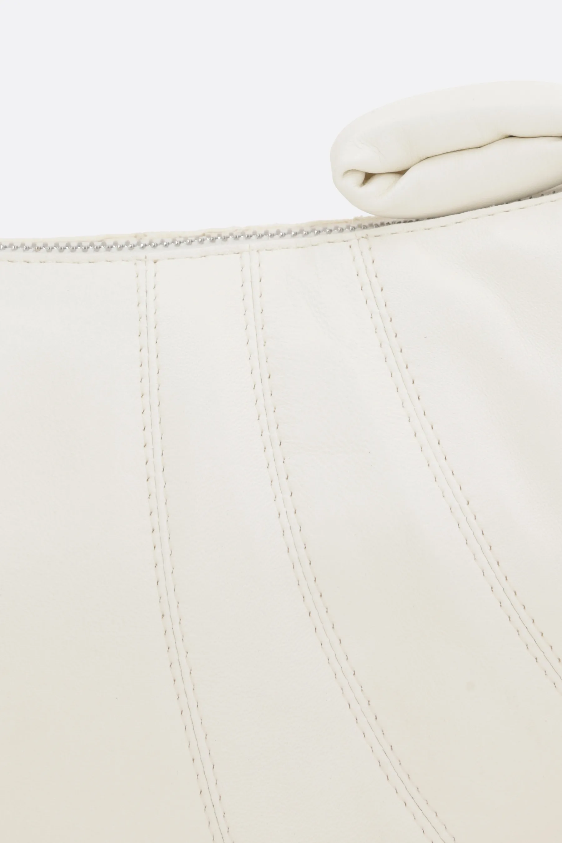  LEMAIRE borsa a spalla Croissant small in pelle matelassé 