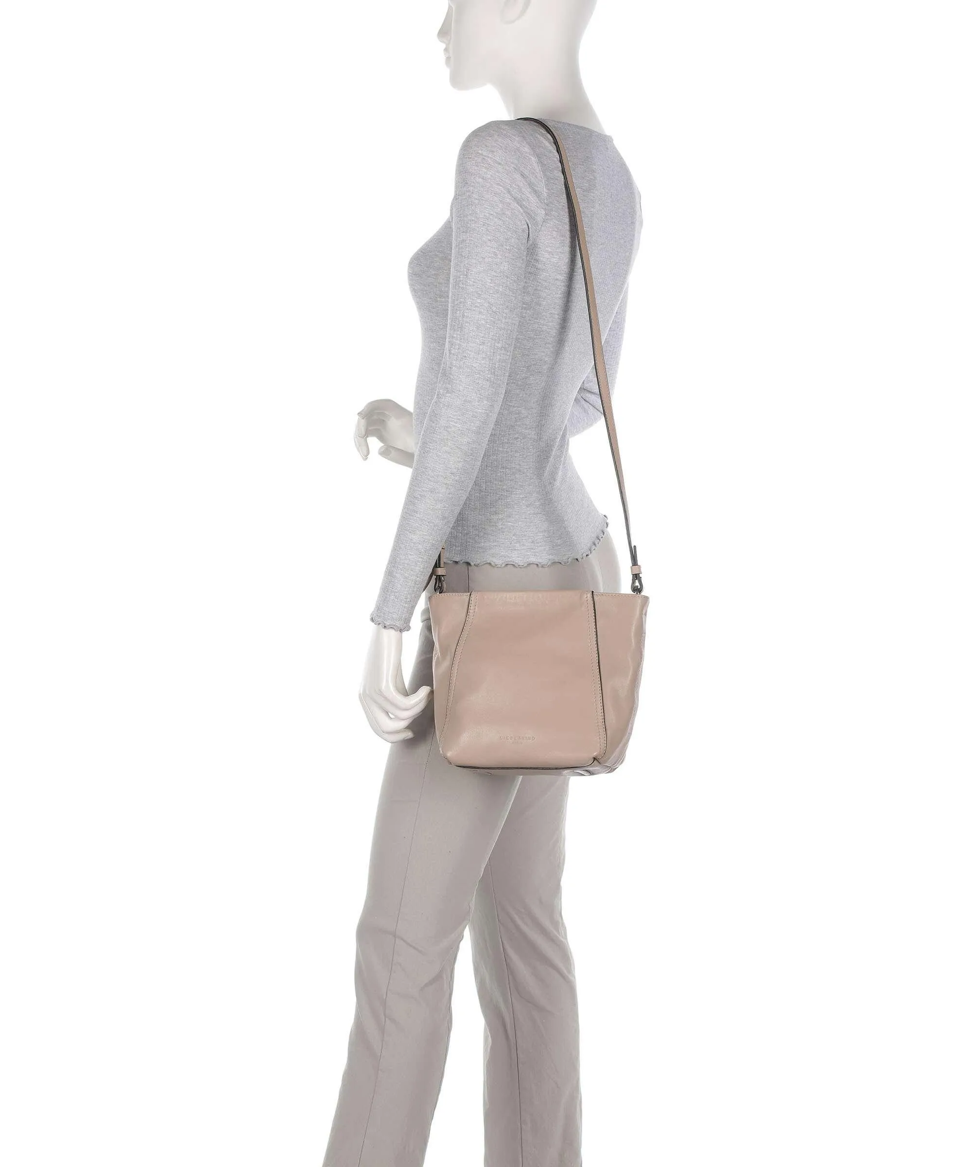  Liebeskind Chudy Sheep Natural S Borsa a tracolla pelle di pecora beige  
