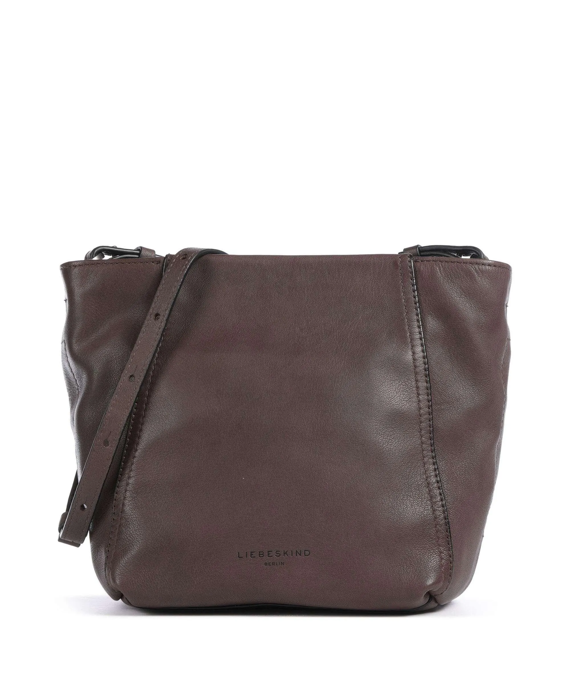  Liebeskind Chudy Sheep Natural S Borsa a tracolla pelle di pecora marrone scuro  