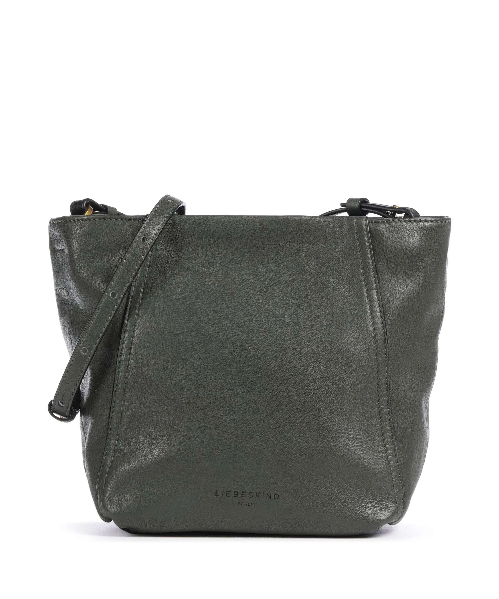  Liebeskind Chudy Sheep Natural S Borsa a tracolla pelle di pecora verde scuro  