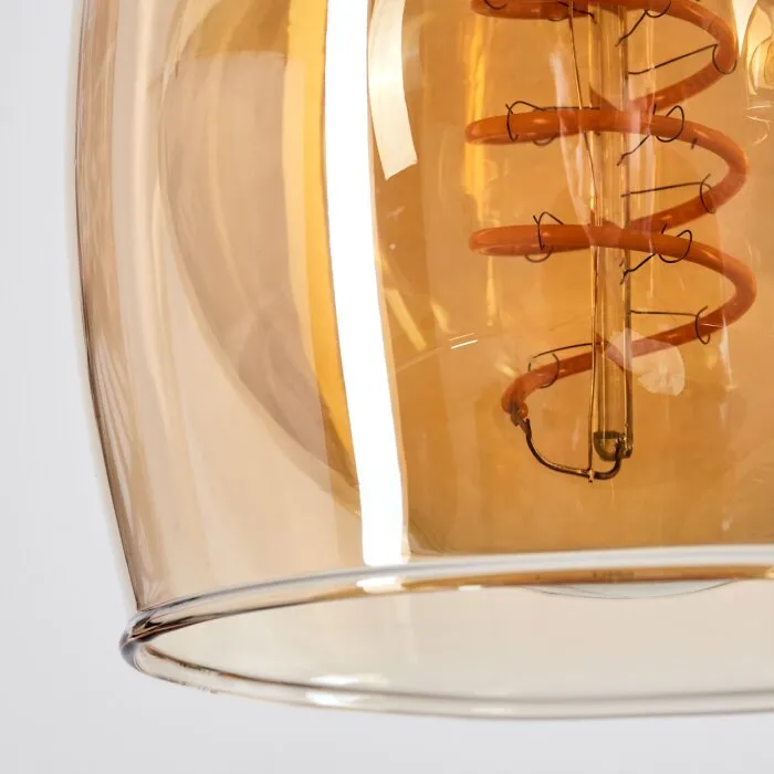 Lissade Lampadario a sospensione Nero, 3-Luci